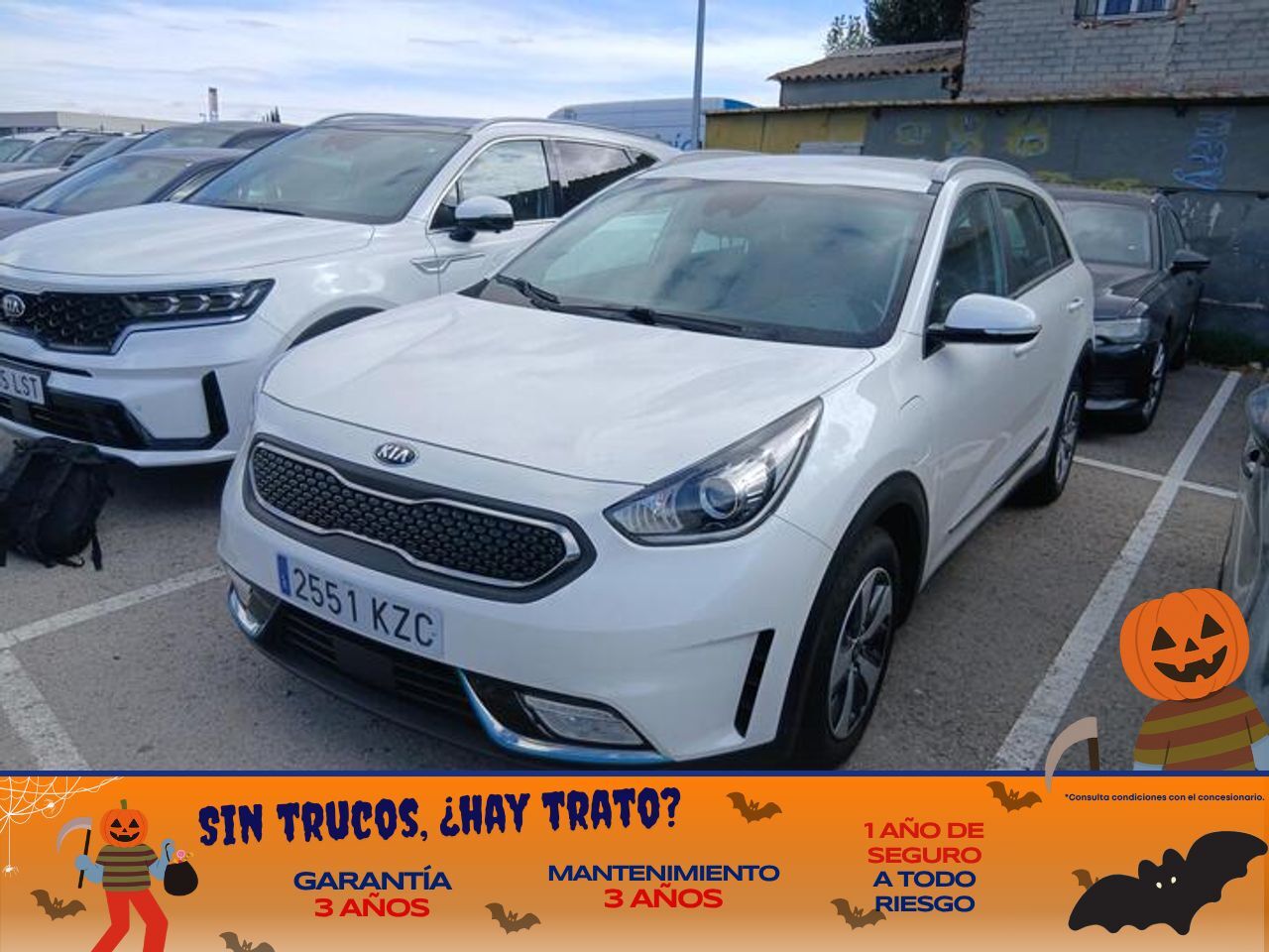 KIA Niro (1.6 GDi Híbrido Enchufable 104kW Drive) en Madrid