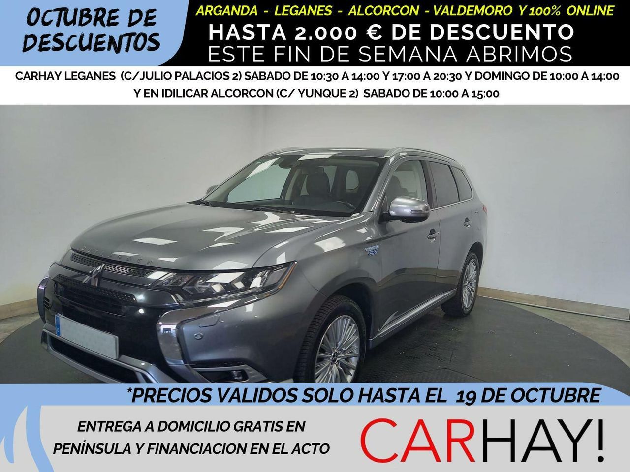 MITSUBISHI Outlander (2.4i 4WD PHEV Business Edition SDA-NAV) en Madrid