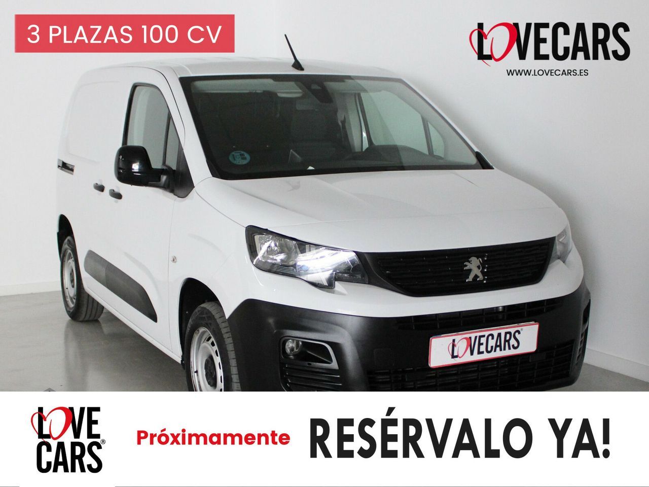 PEUGEOT Partner (PRO Standard 600kg BlueHDi 100 S&S 3 PLAZAS) en Pontevedra