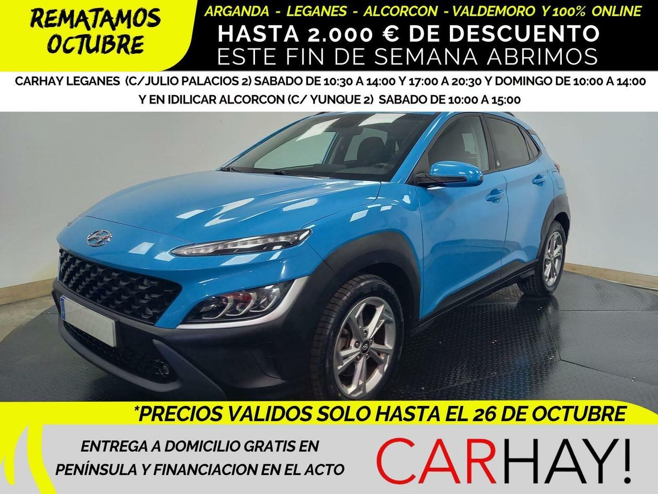 HYUNDAI Kona (1.0T-GDI EDITON 30 120CV) en Madrid