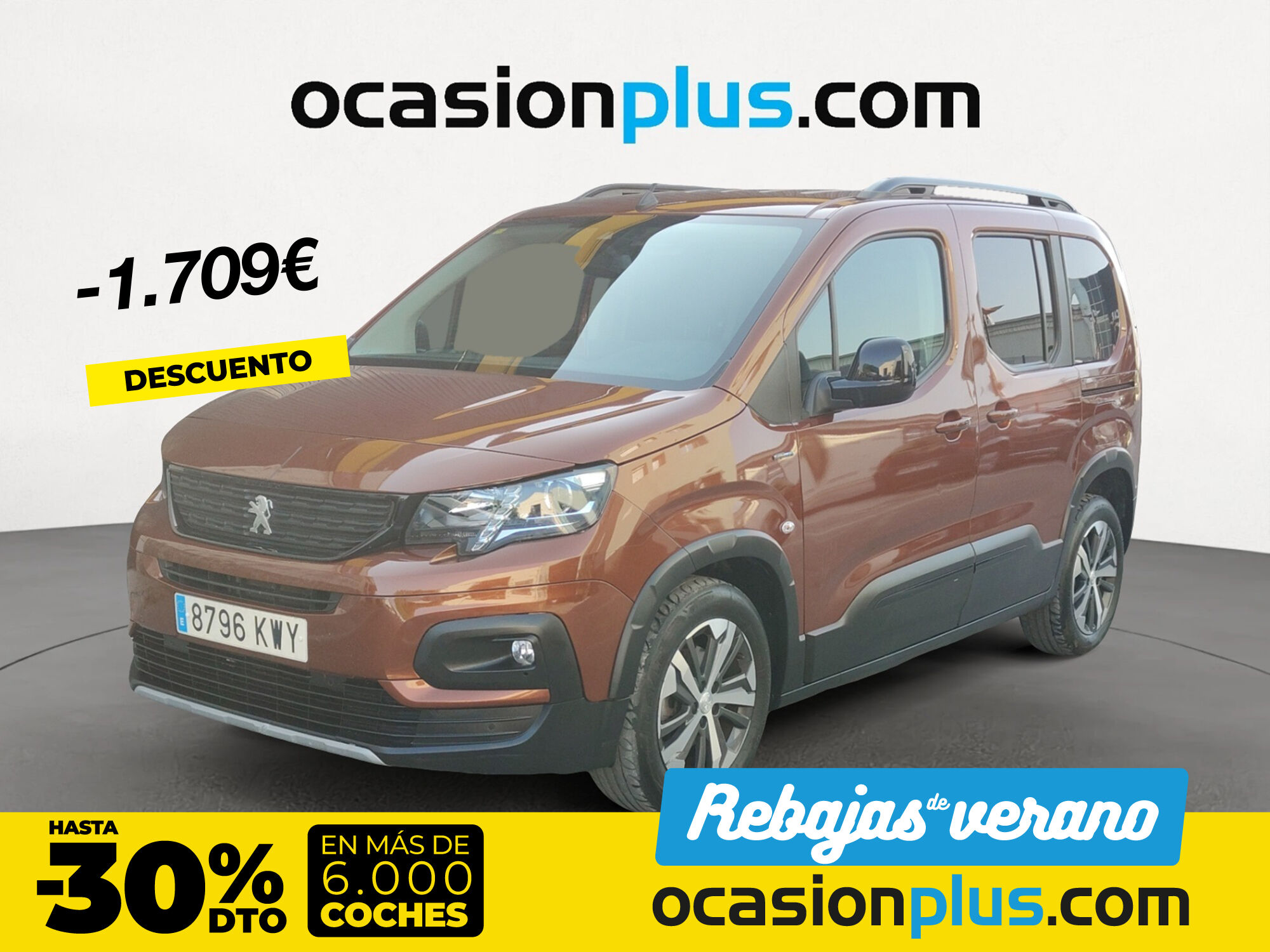 PEUGEOT Rifter (GT Line Long BlueHDi 96 kW (130 CV)) en Madrid