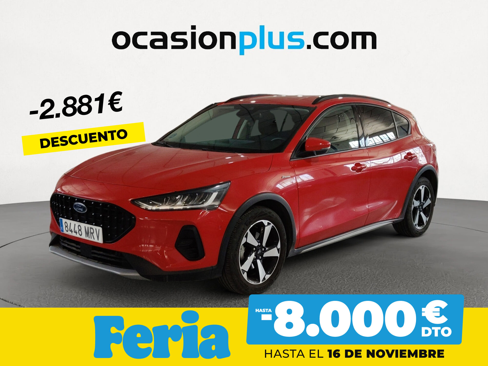FORD Focus (1.0 Ecoboost MHEV Active Auto 114 kW (155 CV)) en Madrid