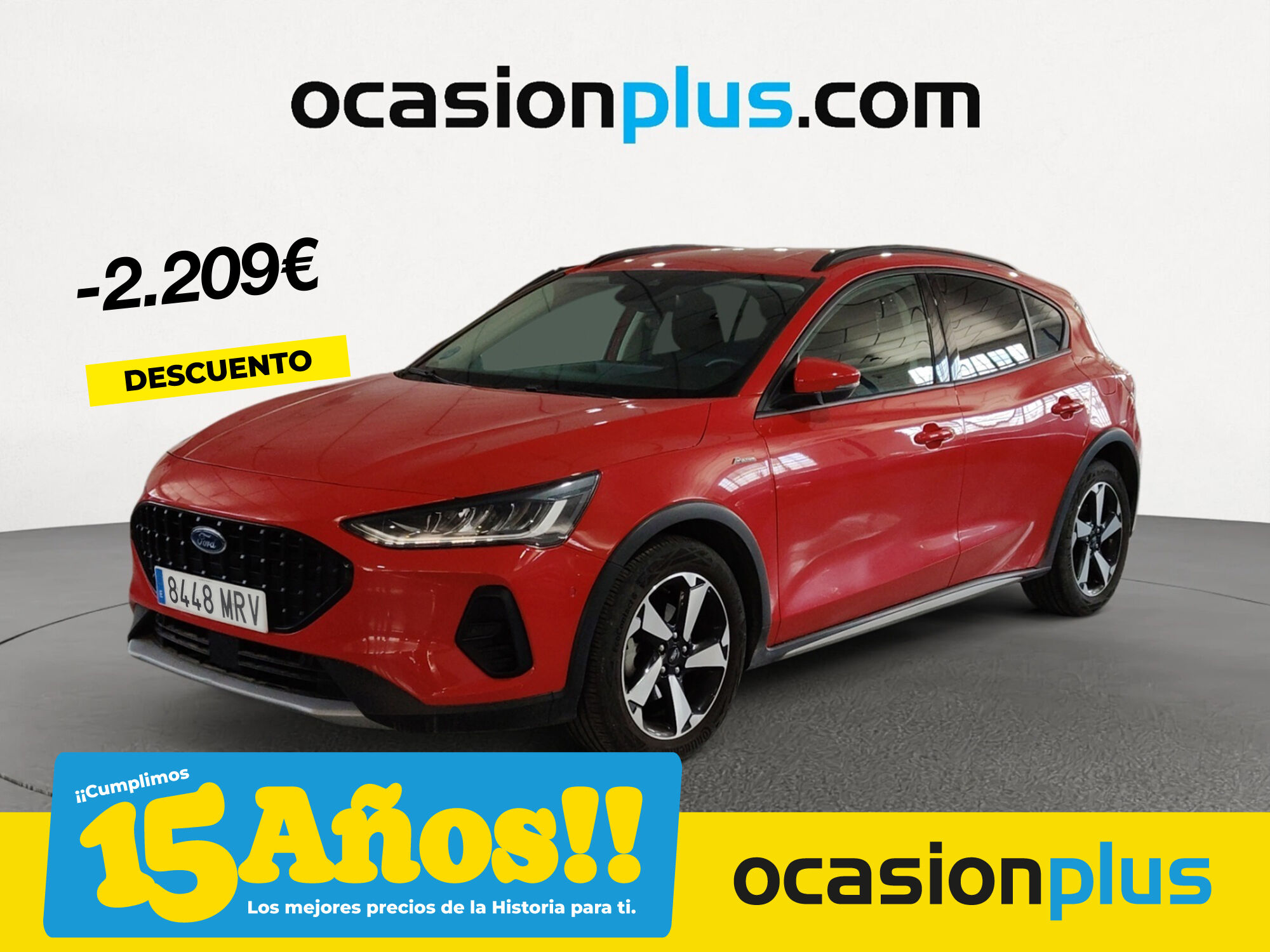 FORD Focus (1.0 Ecoboost MHEV Active Auto 114 kW (155 CV)) en Madrid