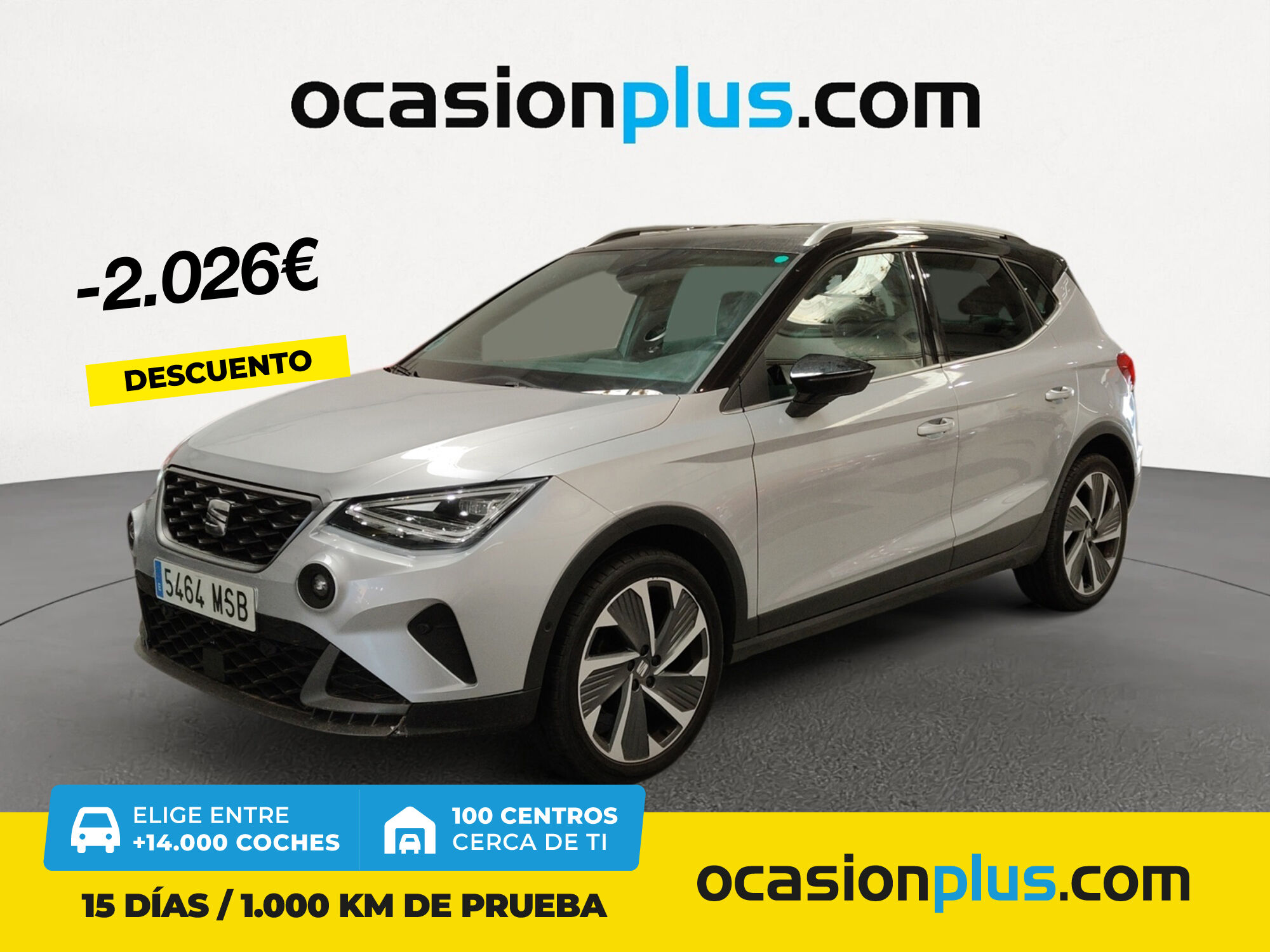SEAT Arona (1.5 TSI FR XL DSG 110 kW (150 CV)) en Madrid