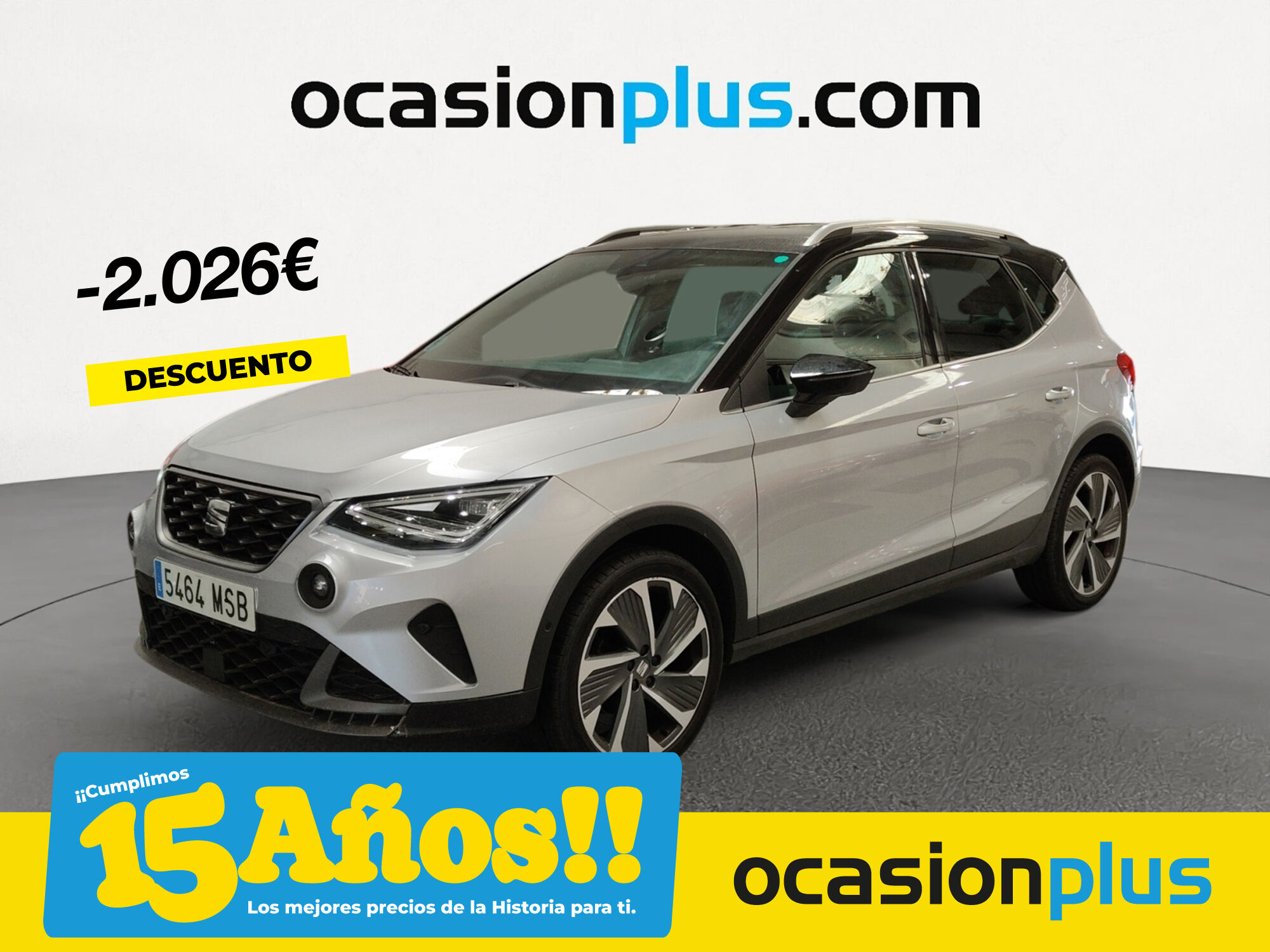 SEAT Arona (1.5 TSI FR XL DSG 110 kW (150 CV)) en Madrid