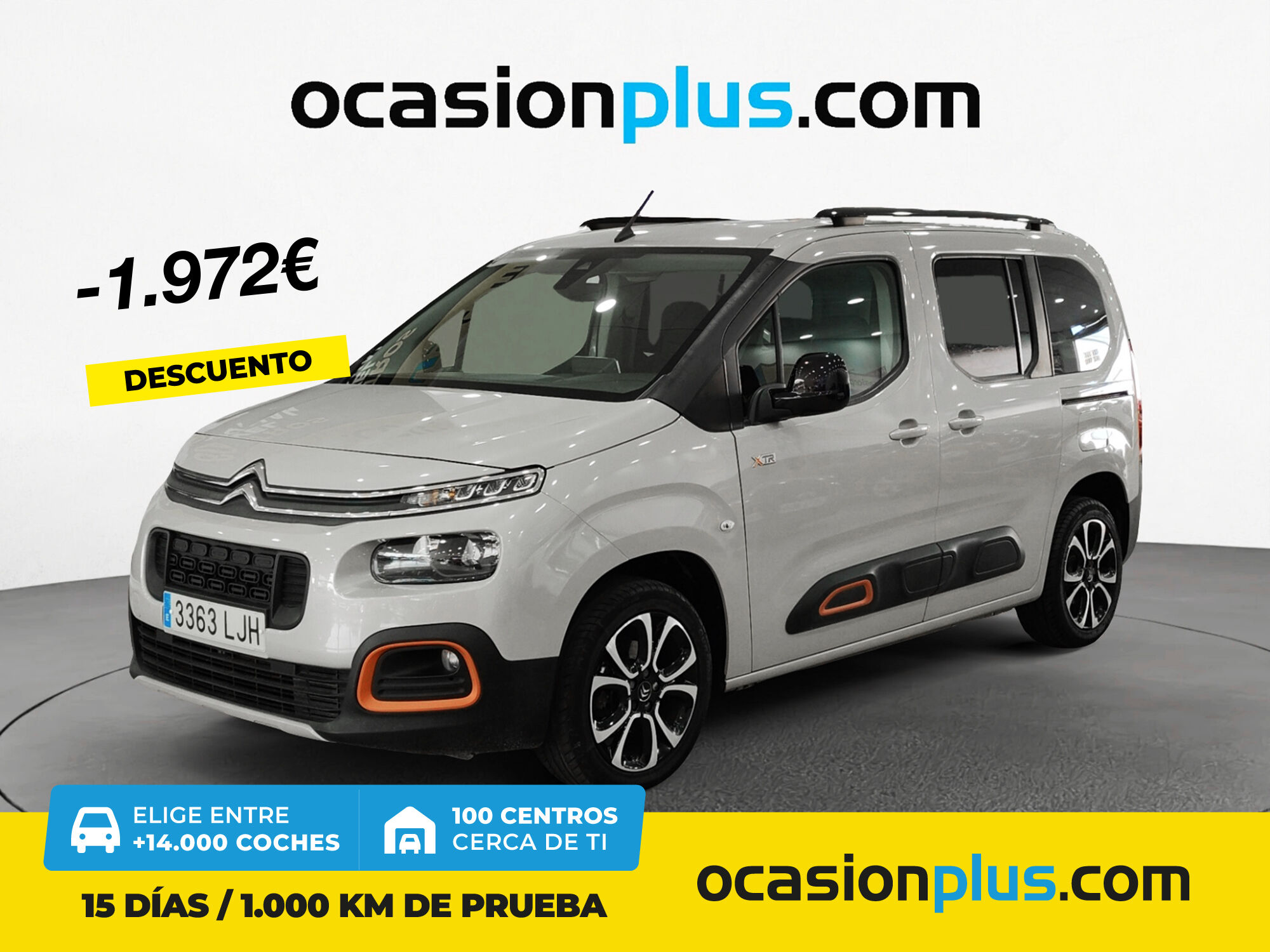 CITROEN Berlingo (BlueHDi 100 S&S Talla M Shine 75 kW (102 CV)) en Madrid