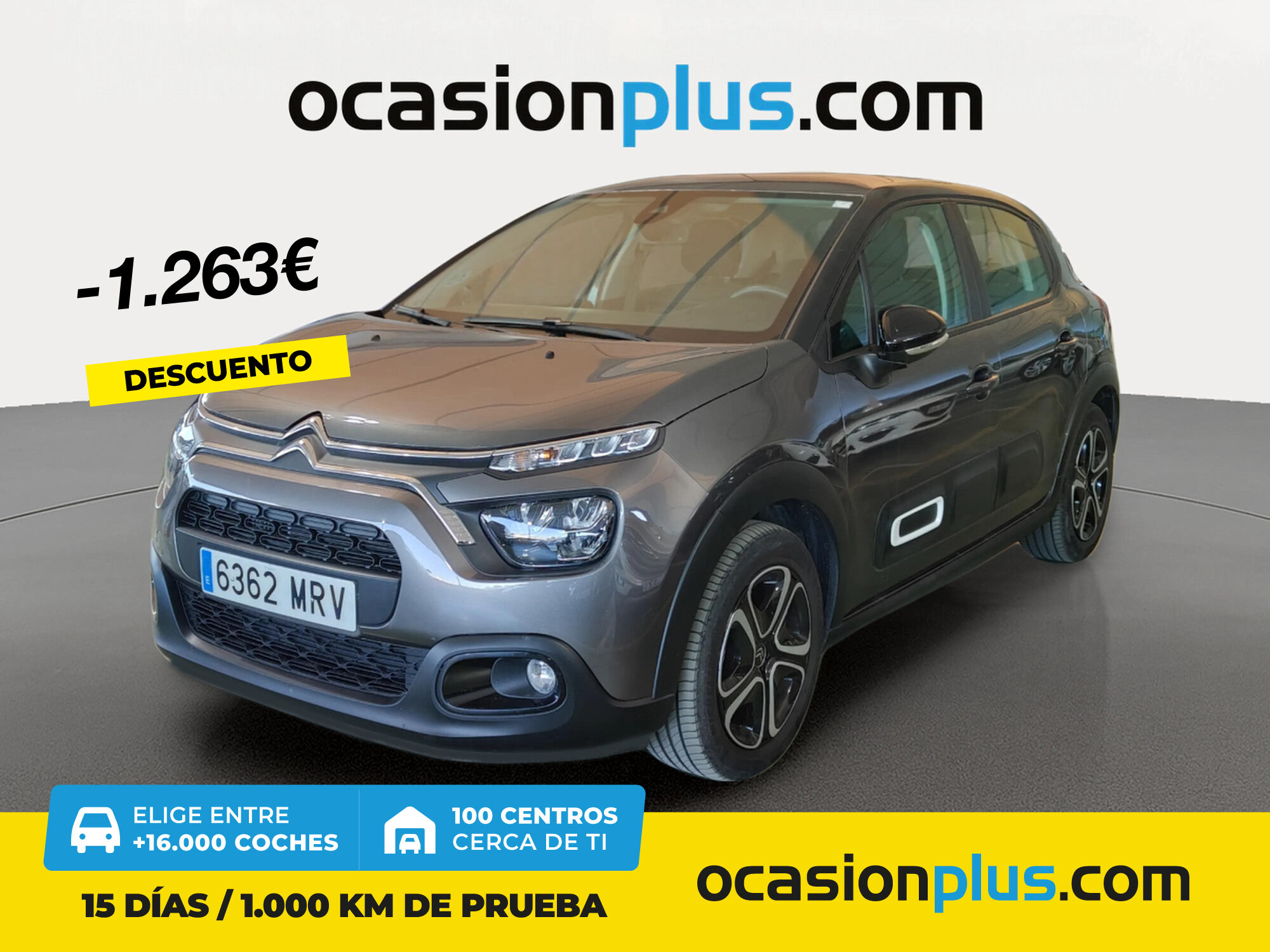 CITROEN C3 (BlueHDi 100 S&S Plus 75 kW (102 CV)) en Madrid