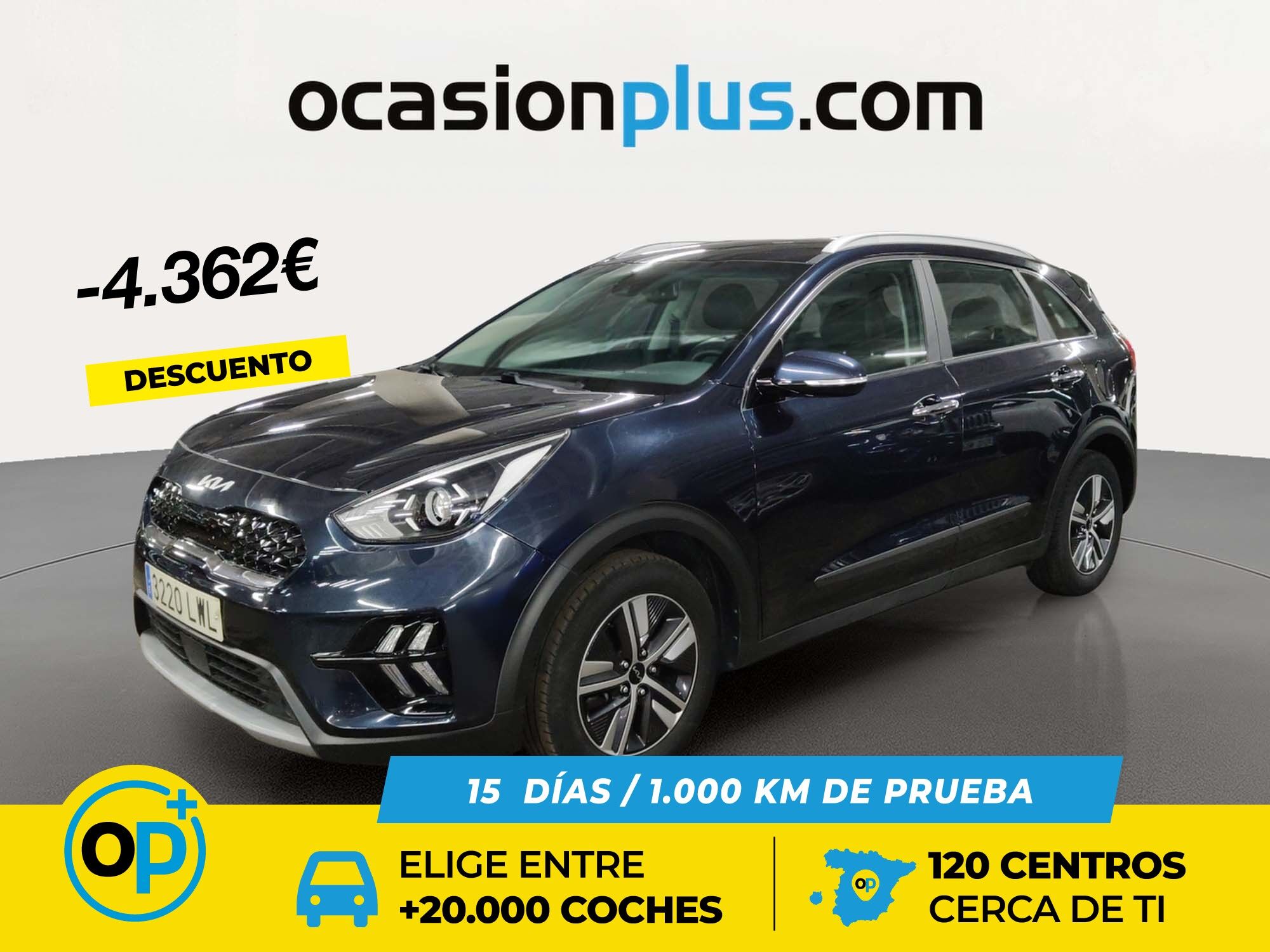 KIA Niro (1.6 GDi HEV Híbrido Drive 104 kW (141 CV)) en Madrid