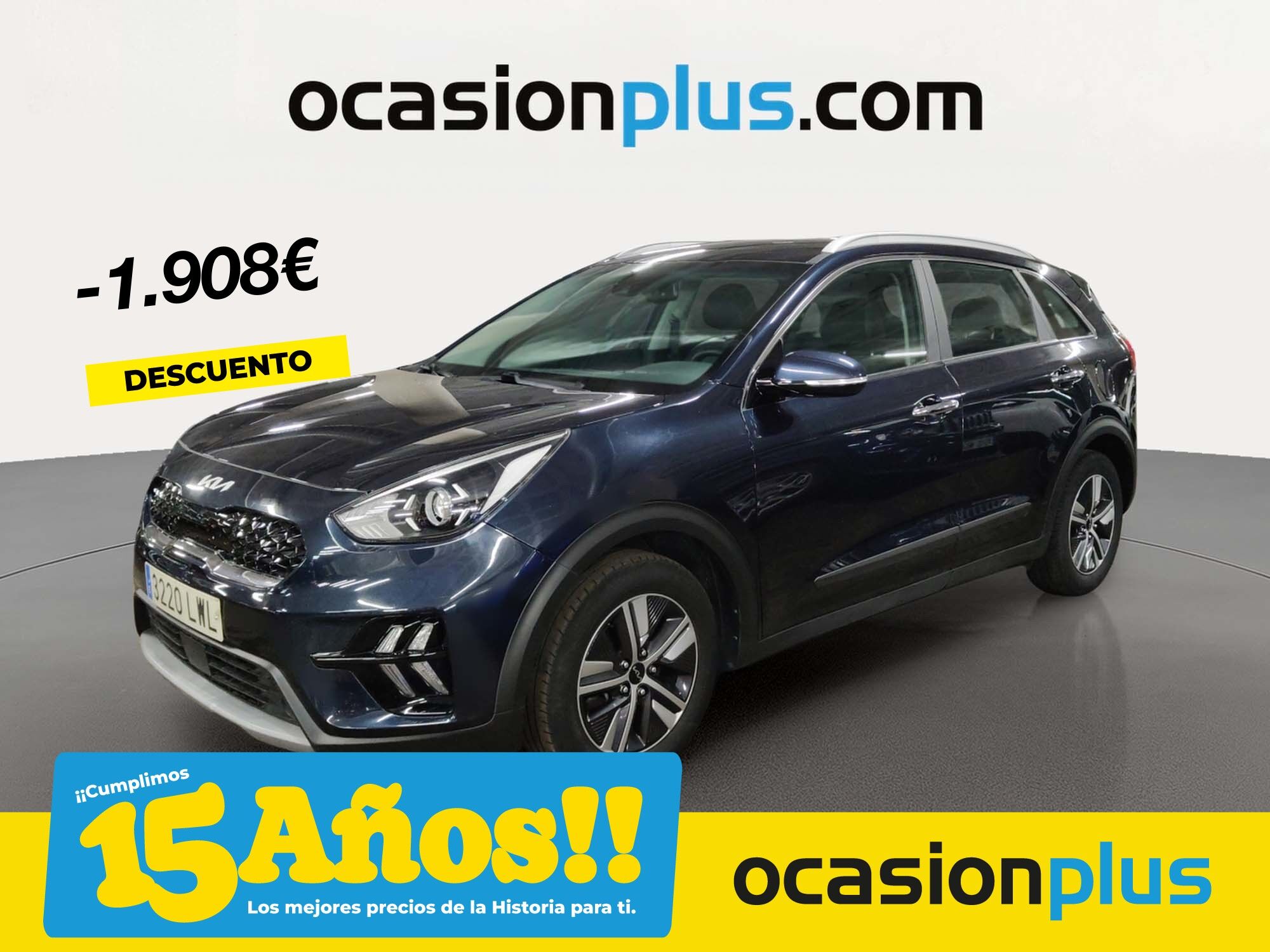 KIA Niro (1.6 GDi HEV Híbrido Drive 104 kW (141 CV)) en Madrid