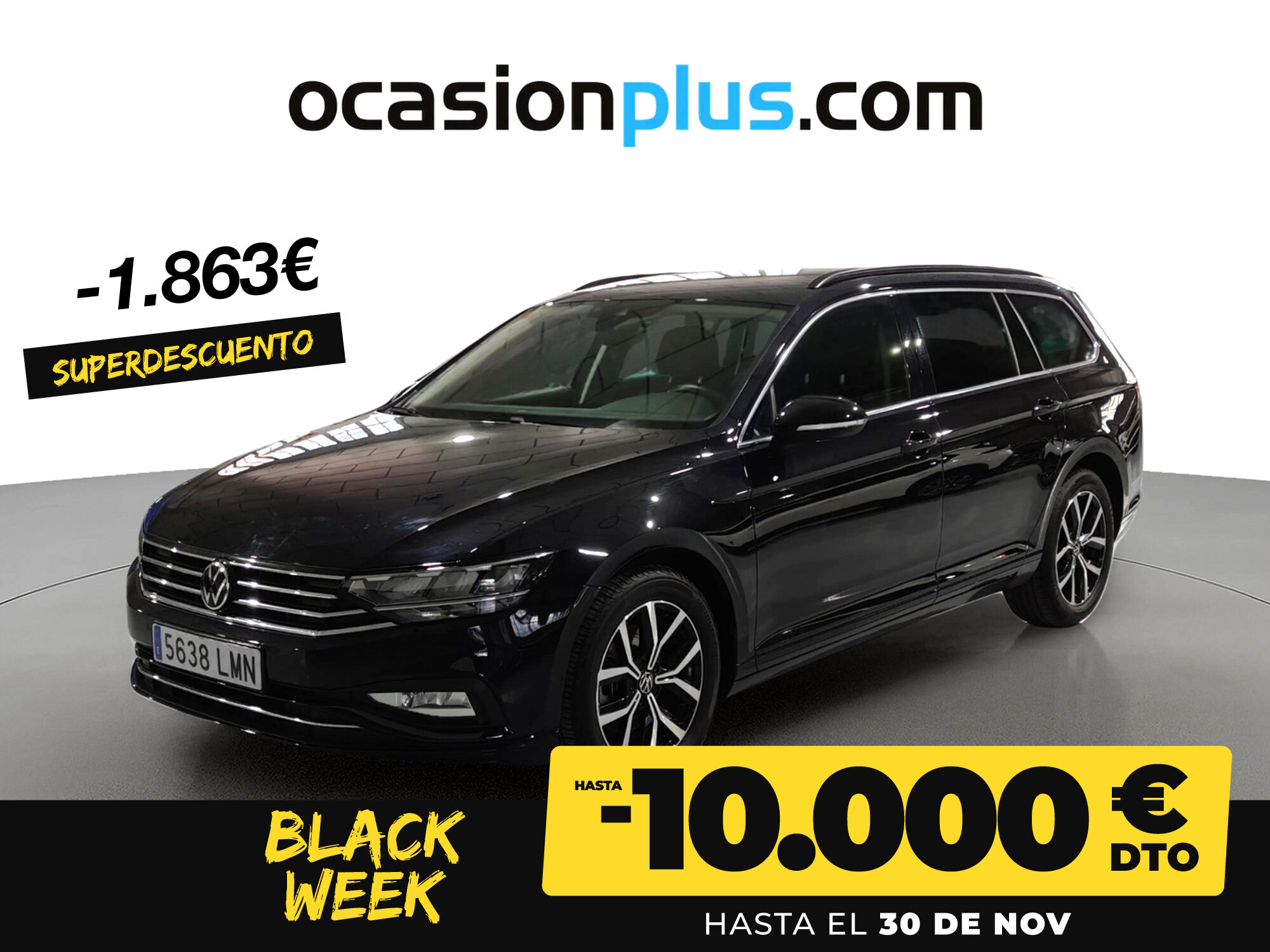 VOLKSWAGEN Passat (Executive 2.0 TDI 90 kW (122 CV) DSG) en Madrid