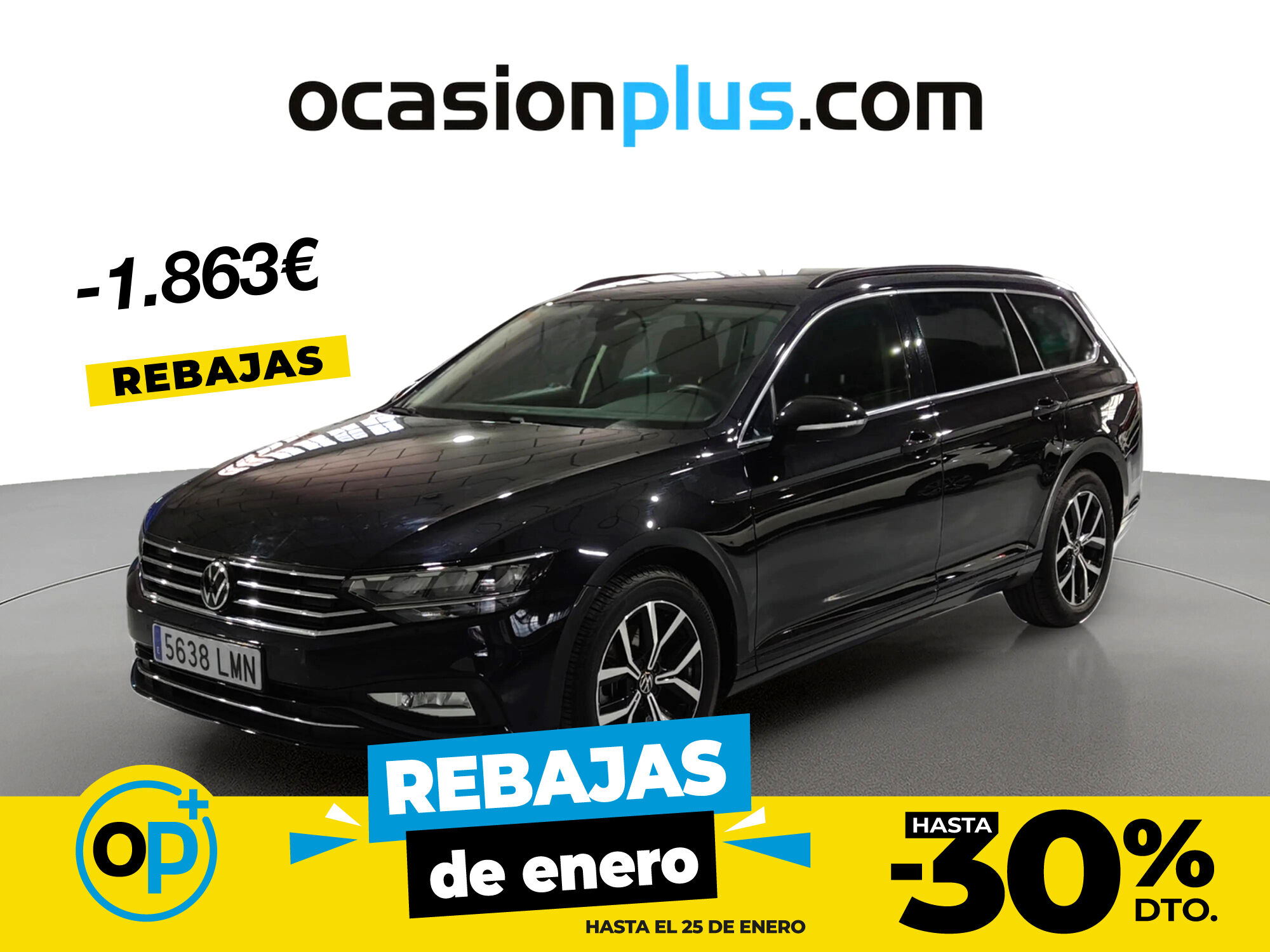 VOLKSWAGEN Passat (Executive 2.0 TDI 90 kW (122 CV) DSG) en Madrid
