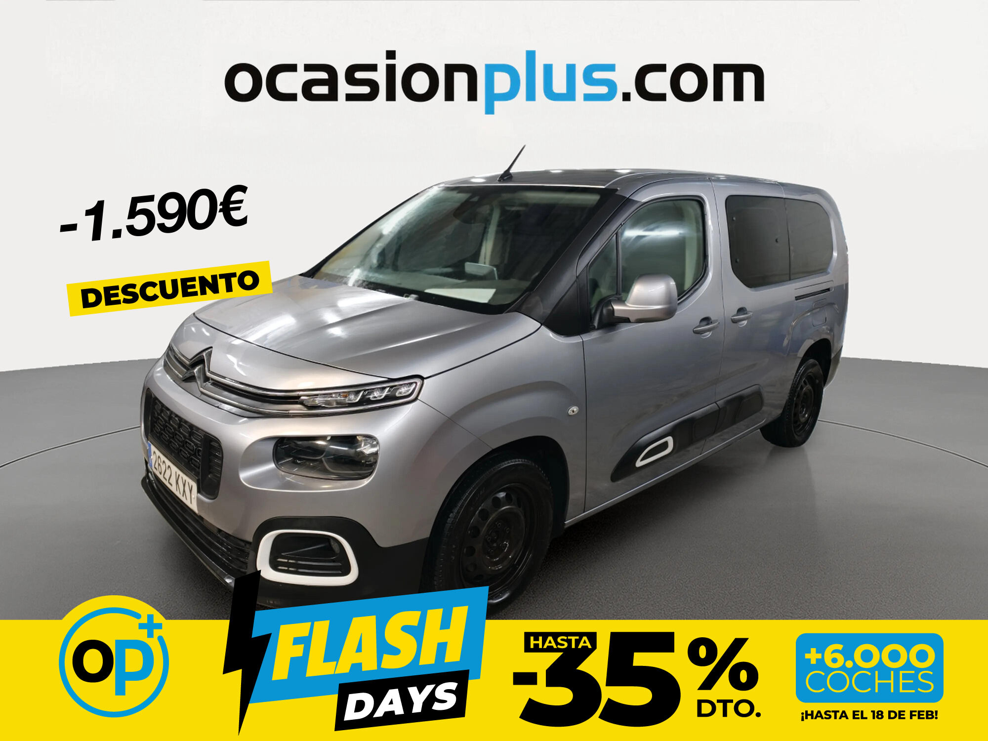 Foto del CITROEN Berlingo BlueHDi S&S Talla XL Feel EAT8 130