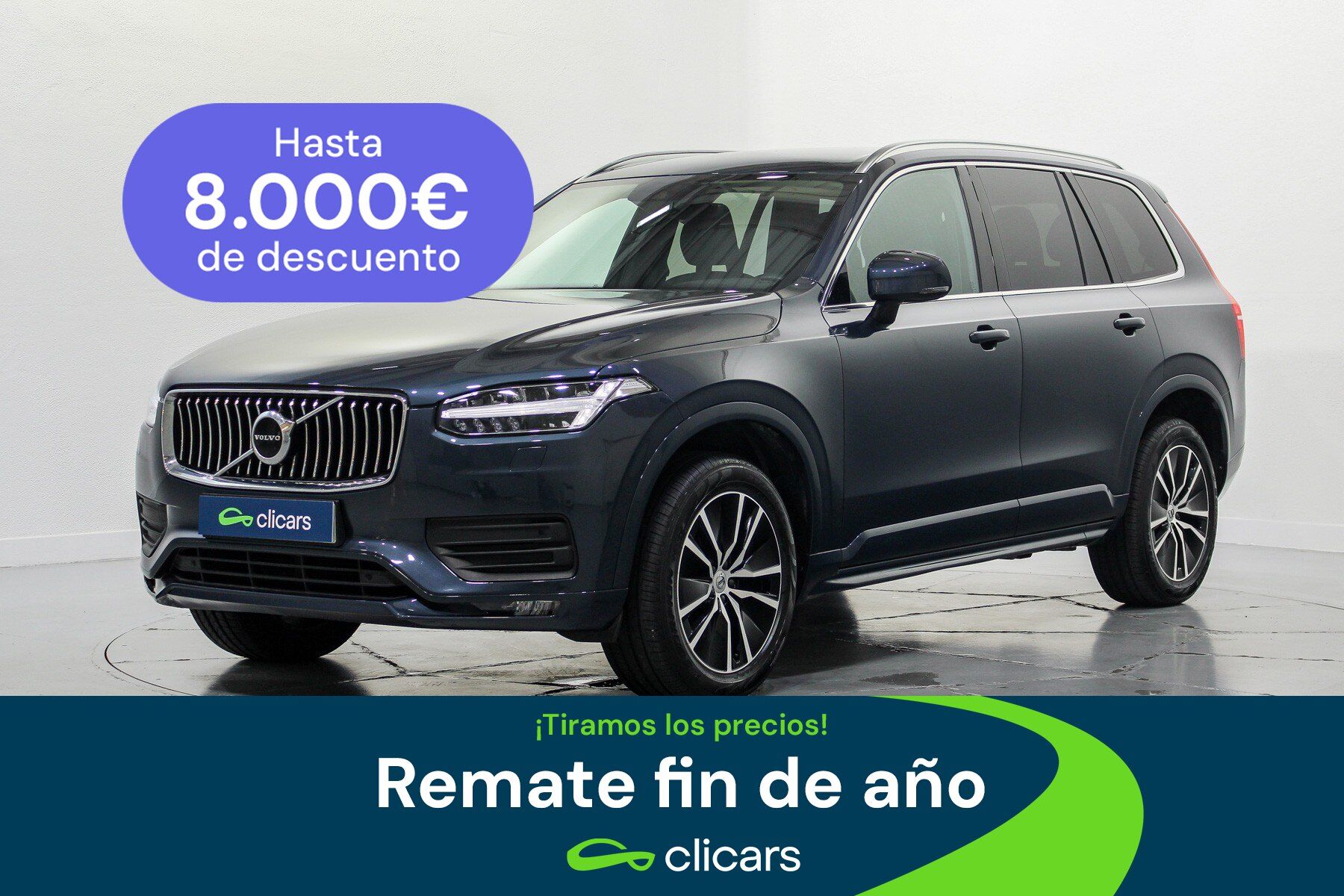 VOLVO XC90 (XC90 B5 Momentum Pro 7pl. AWD Aut.) en Madrid