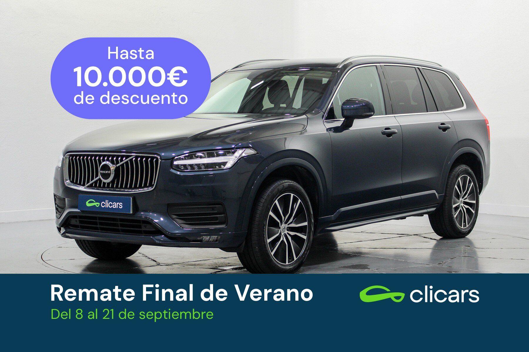 VOLVO XC90 (XC90 B5 Momentum Pro 7pl. AWD Aut.) en Madrid