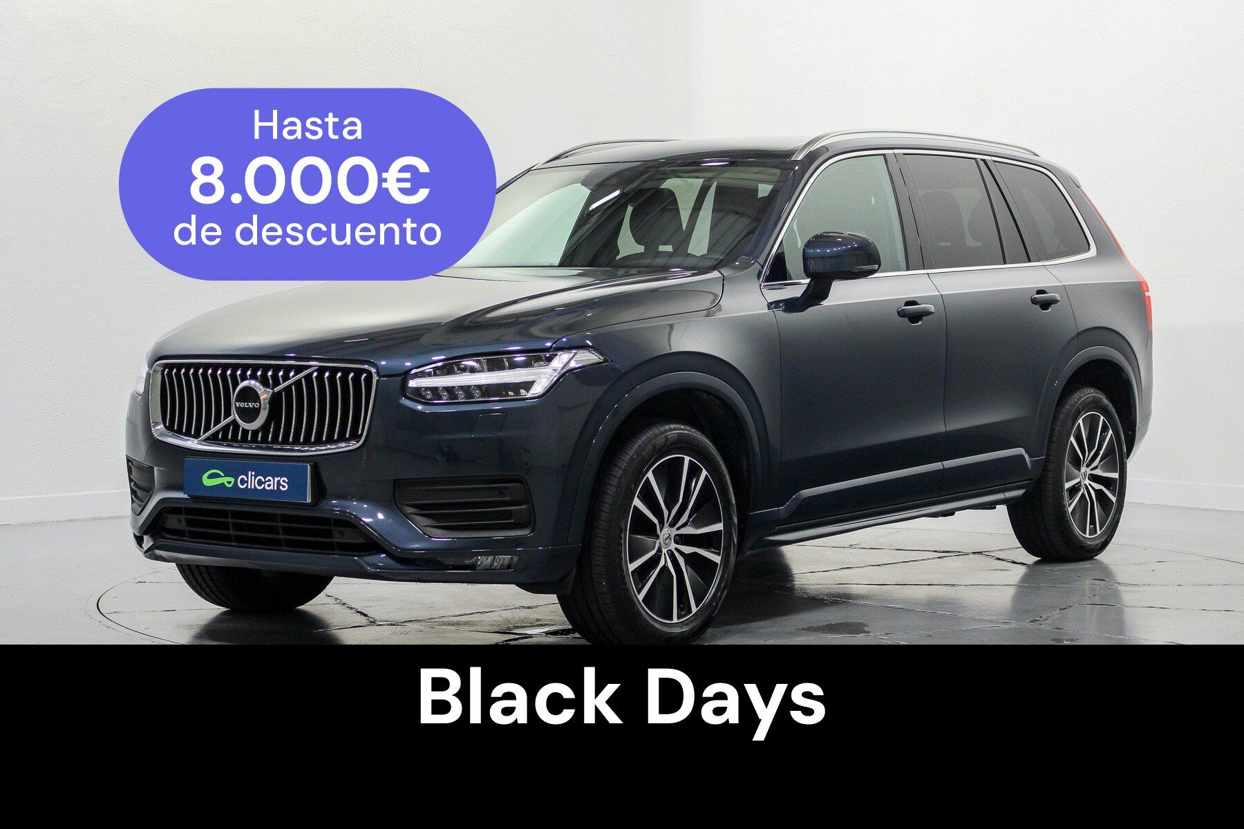 VOLVO XC90 (XC90 B5 Momentum Pro 7pl. AWD Aut.) en Madrid