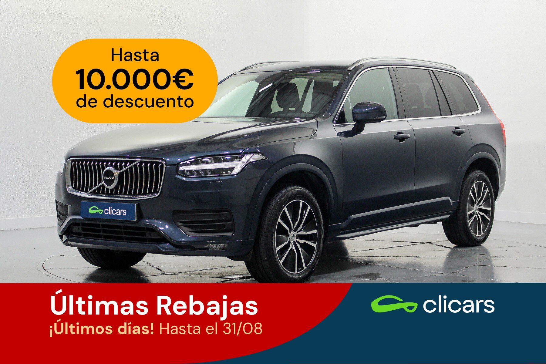 VOLVO XC90 (XC90 B5 Momentum Pro 7pl. AWD Aut.) en Madrid