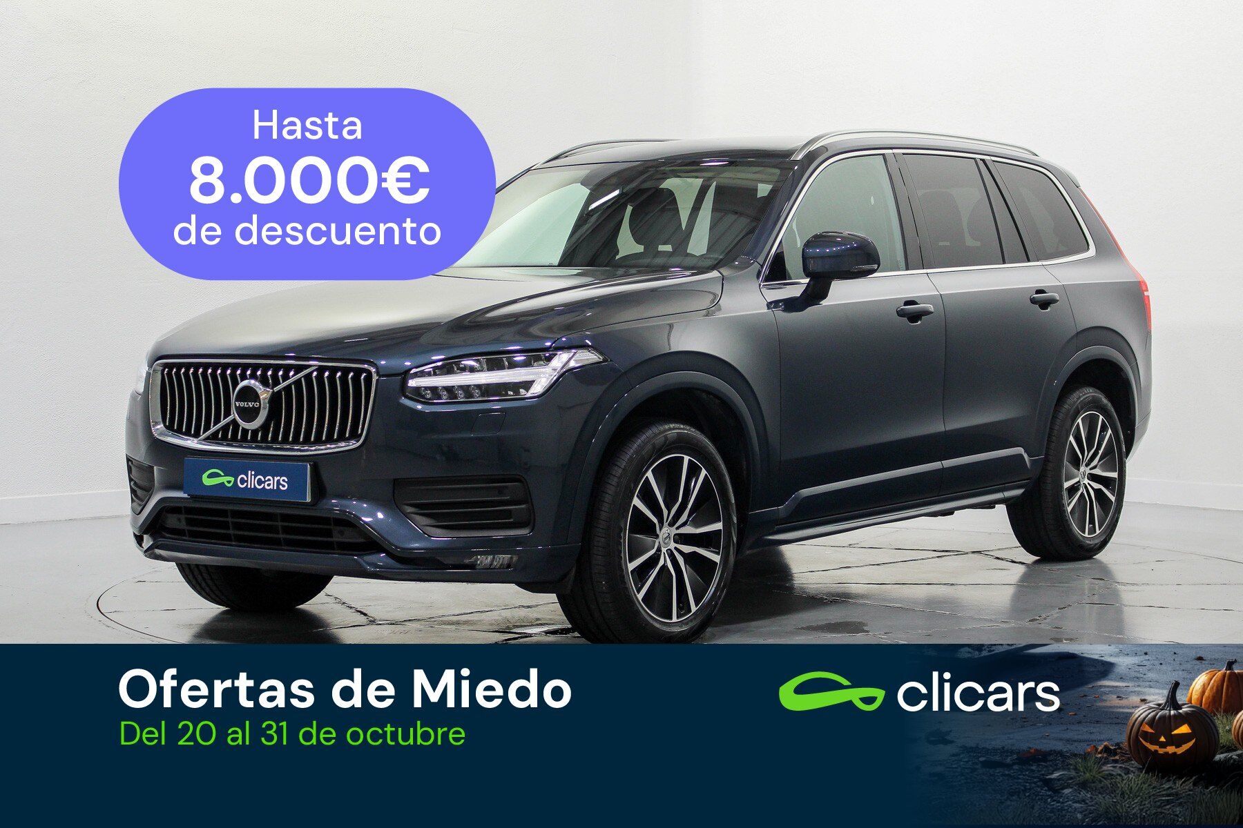 VOLVO XC90 (XC90 B5 Momentum Pro 7pl. AWD Aut.) en Madrid
