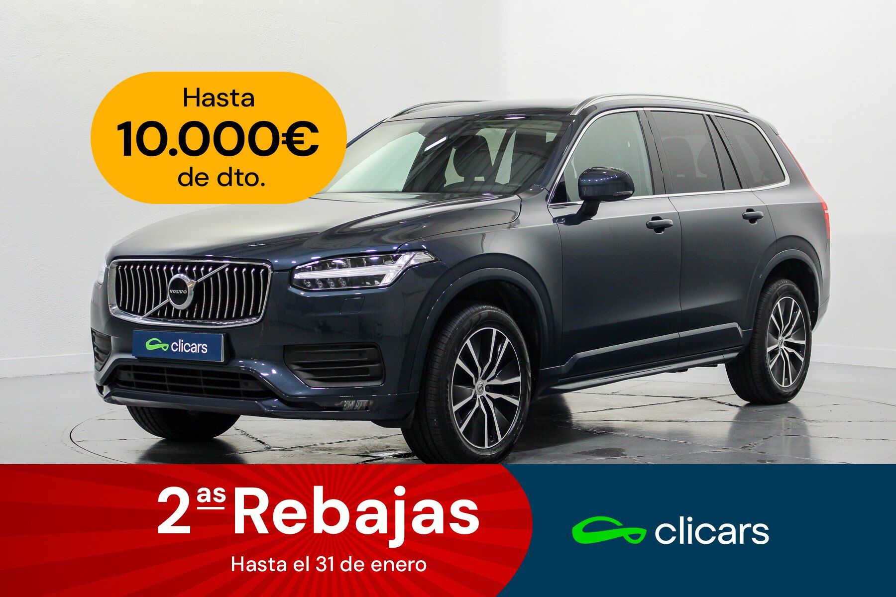 VOLVO XC90 (XC90 B5 Momentum Pro 7pl. AWD Aut.) en Madrid
