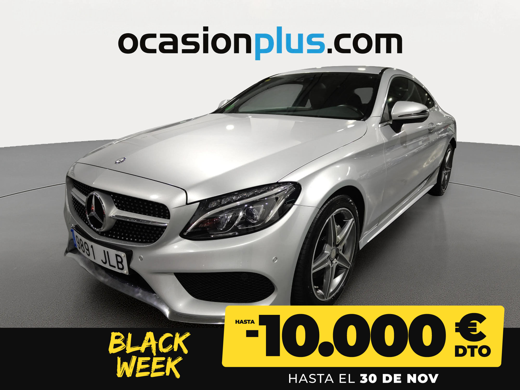 MERCEDES Clase C (C Coupe 220 d AMG Line 125 kW (170 CV)) en Madrid