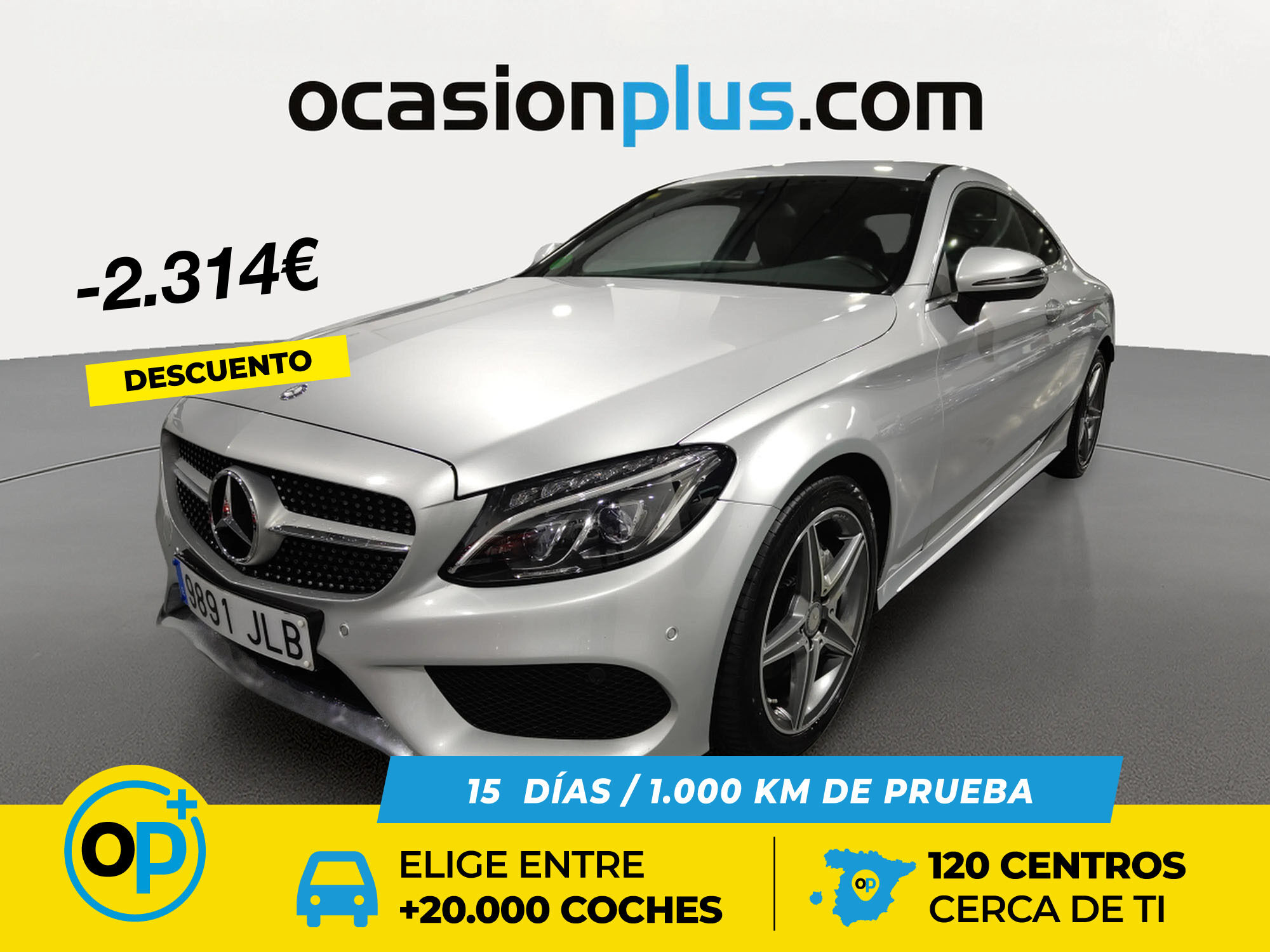 MERCEDES Clase C (C Coupe 220 d AMG Line 125 kW (170 CV)) en Madrid