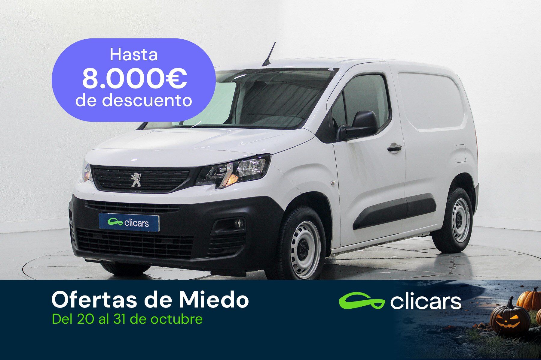 PEUGEOT Partner (Partner 1.5BlueHDI S&S Pro Standard 600kg 100) en Madrid