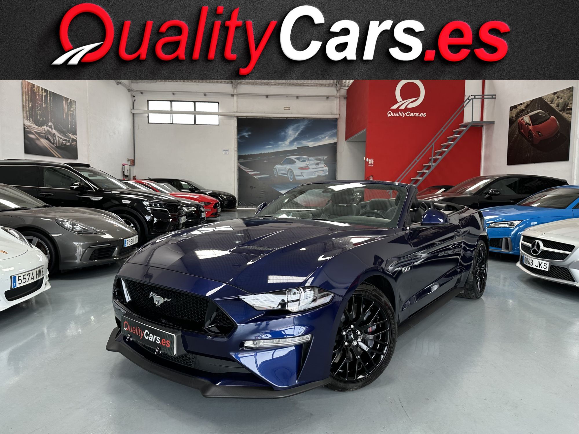 FORD Mustang (Convertible 5.0 Ti-VCT GT Aut.) en Valencia