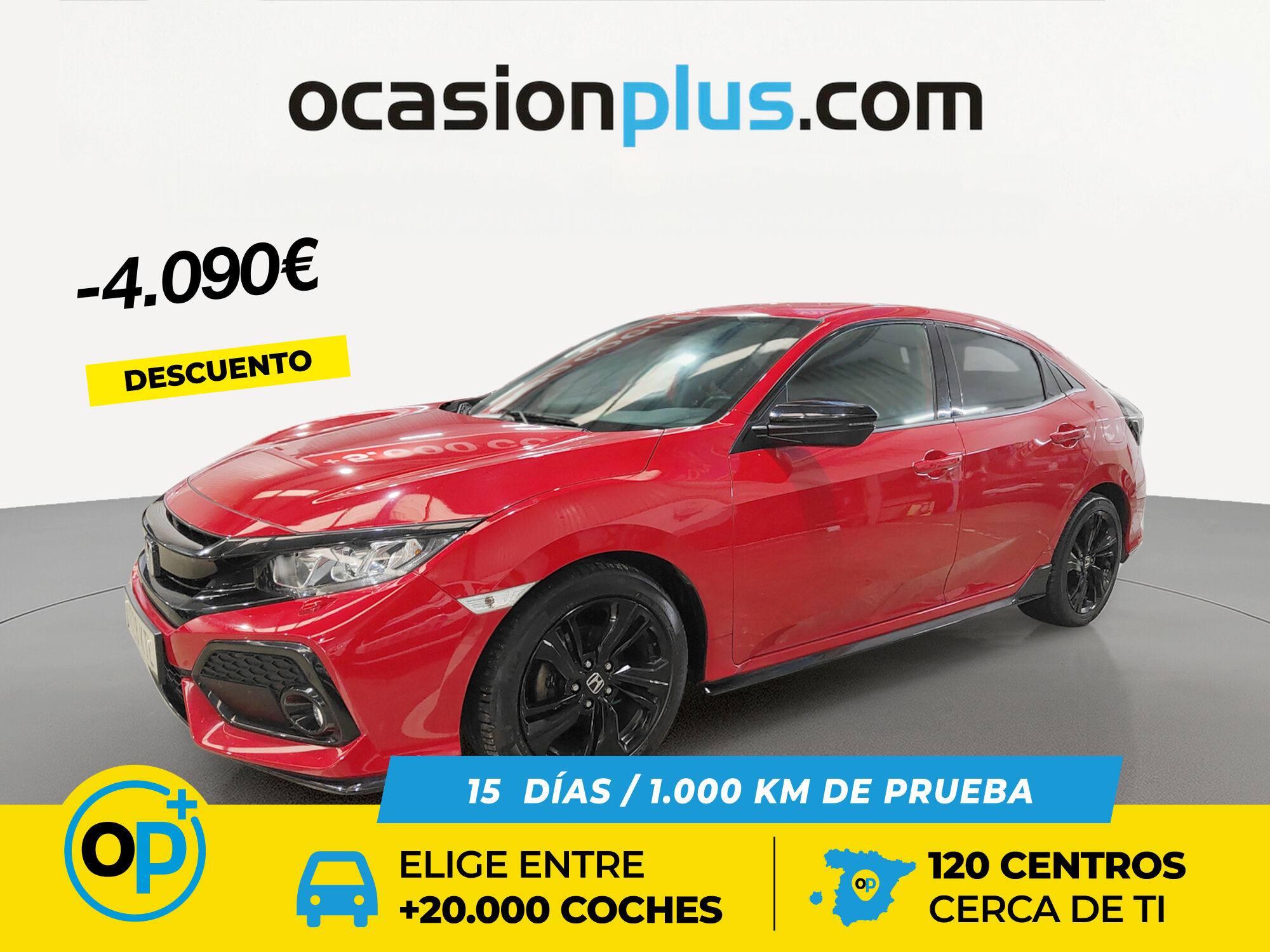 HONDA Civic (1.0 I-VTEC Turbo Executive 95 kW (129 CV)) en Madrid
