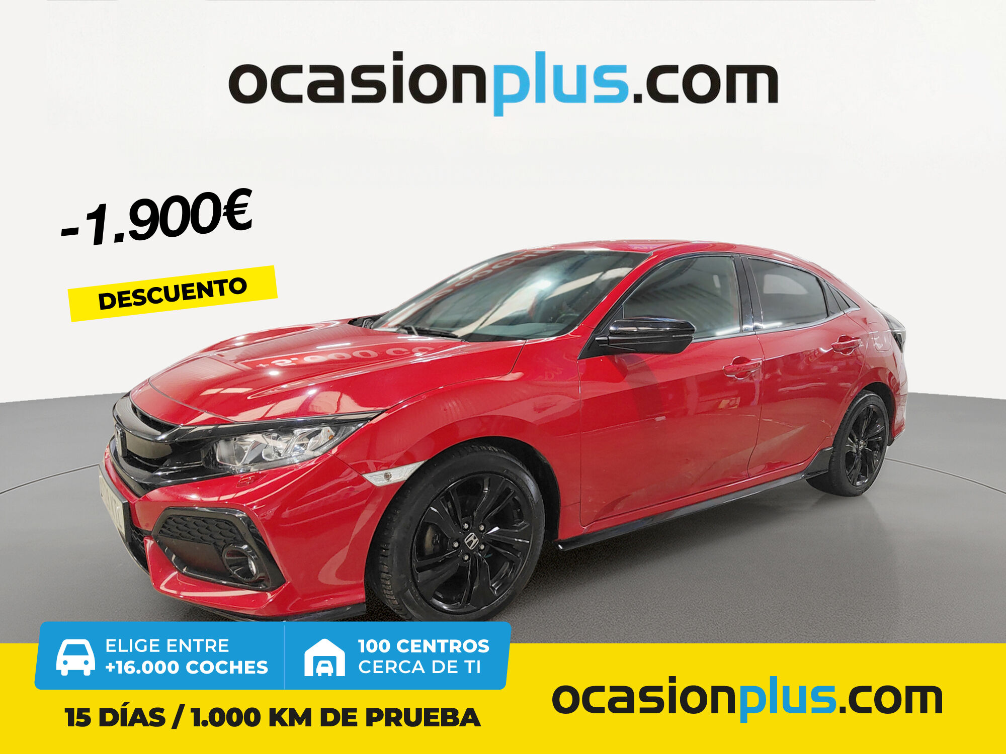 HONDA Civic (1.0 I-VTEC Turbo Executive 95 kW (129 CV)) en Madrid