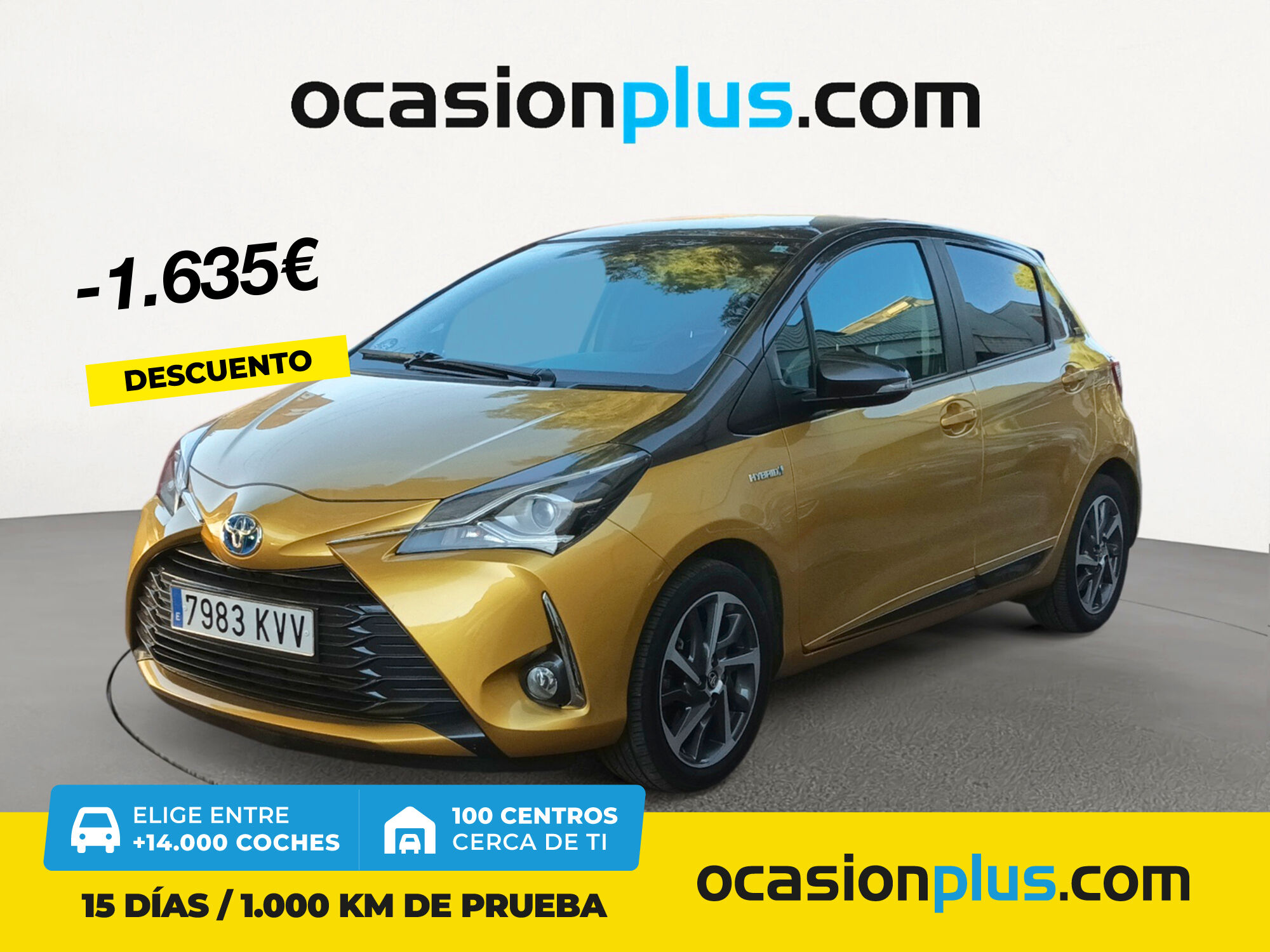 TOYOTA Yaris (1.5 100H Feel 20 Aniversario 74 kW (100 CV)) en Madrid