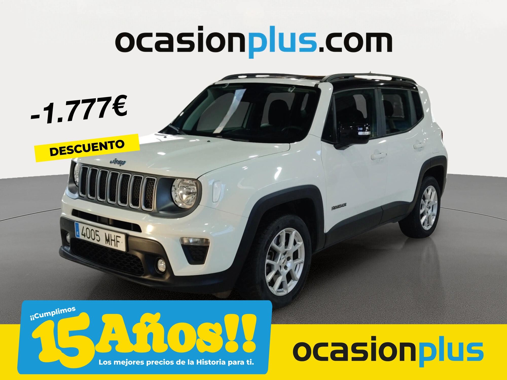 JEEP Renegade (1.3 PHEV 4xe Limited AT 140 kW (190 CV)) en Madrid