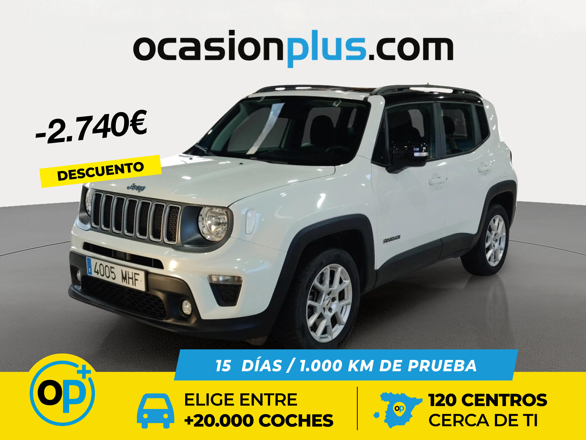 Foto del JEEP Renegade 1.3 PHEV Limited 4x4 Aut. 190