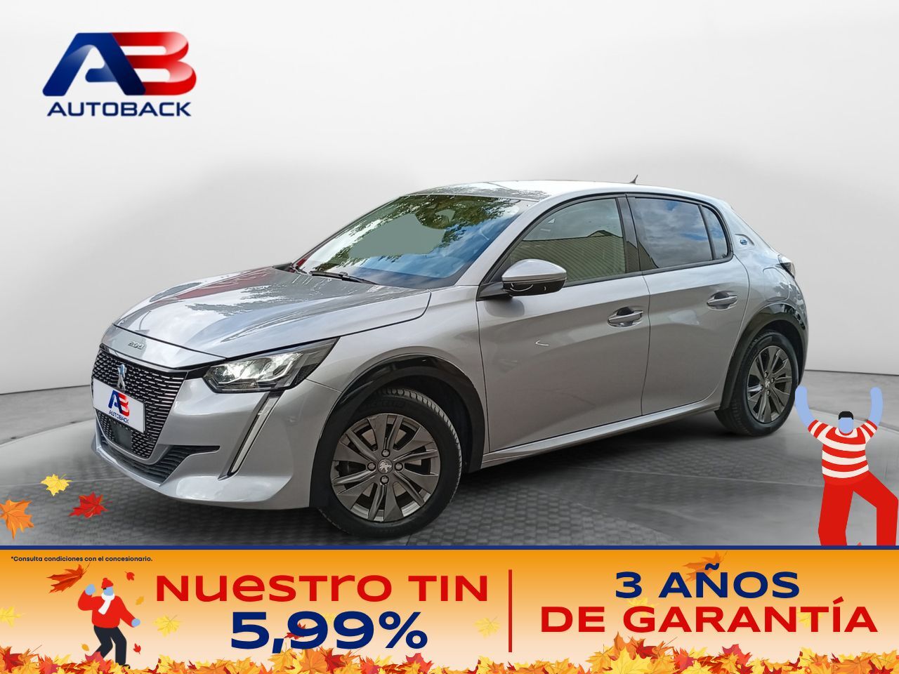 PEUGEOT 208 (Eléctrico Allure) en Madrid