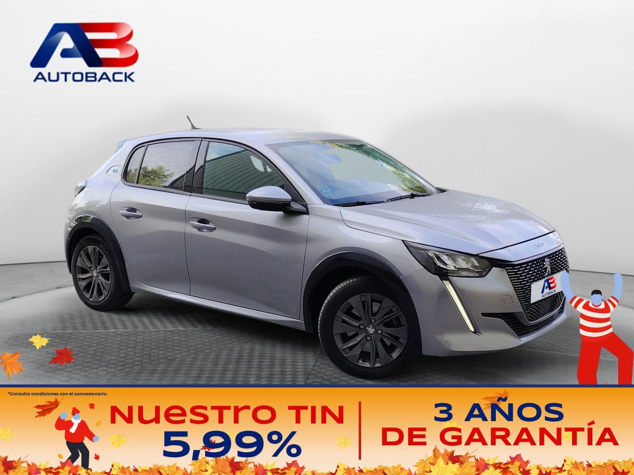 PEUGEOT 208 (Eléctrico Allure) en Madrid