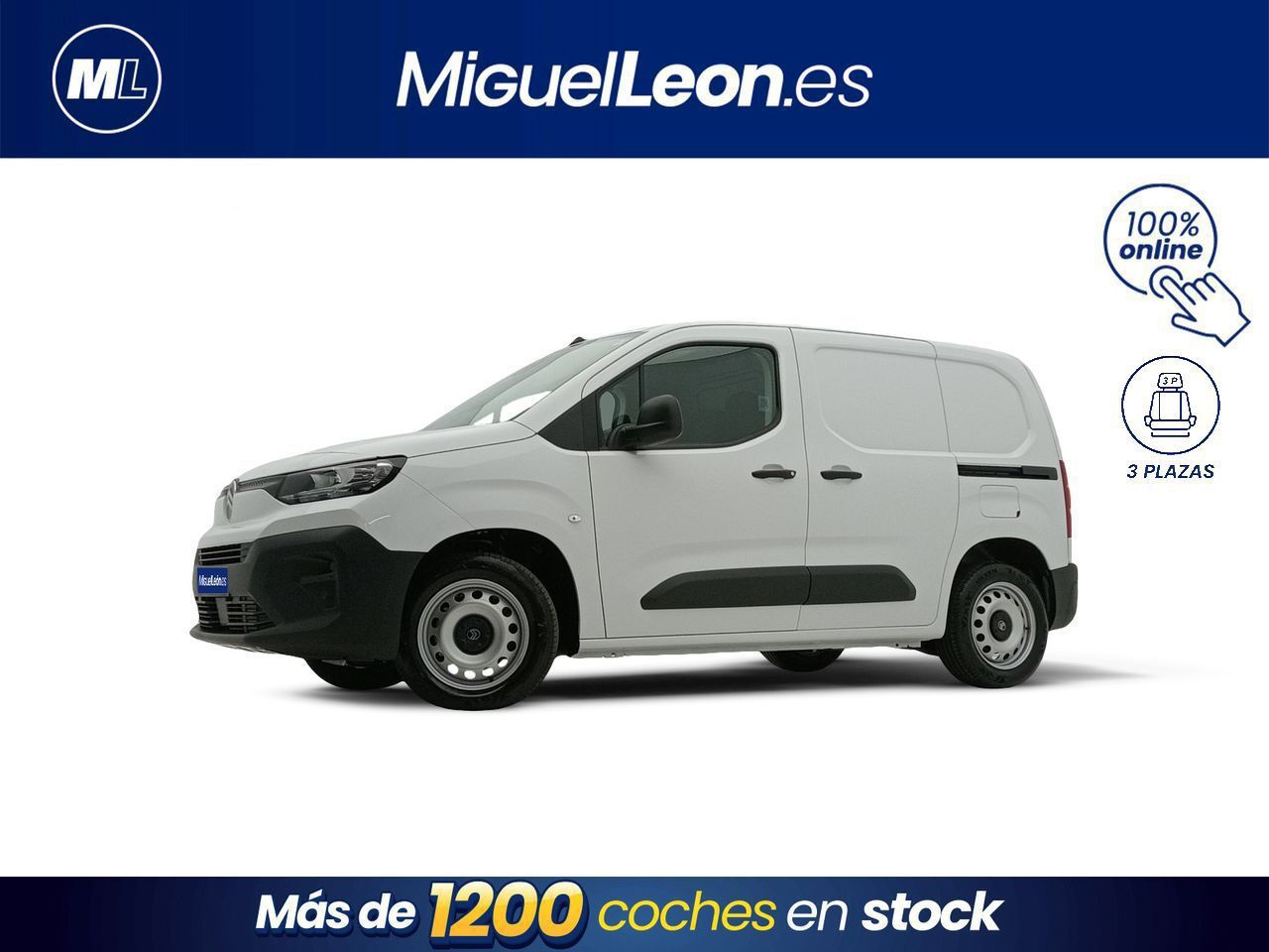 CITROEN Berlingo (Citroën Berlingo Furgón Talla M 1.5 BlueHDi 100 S&S) en P