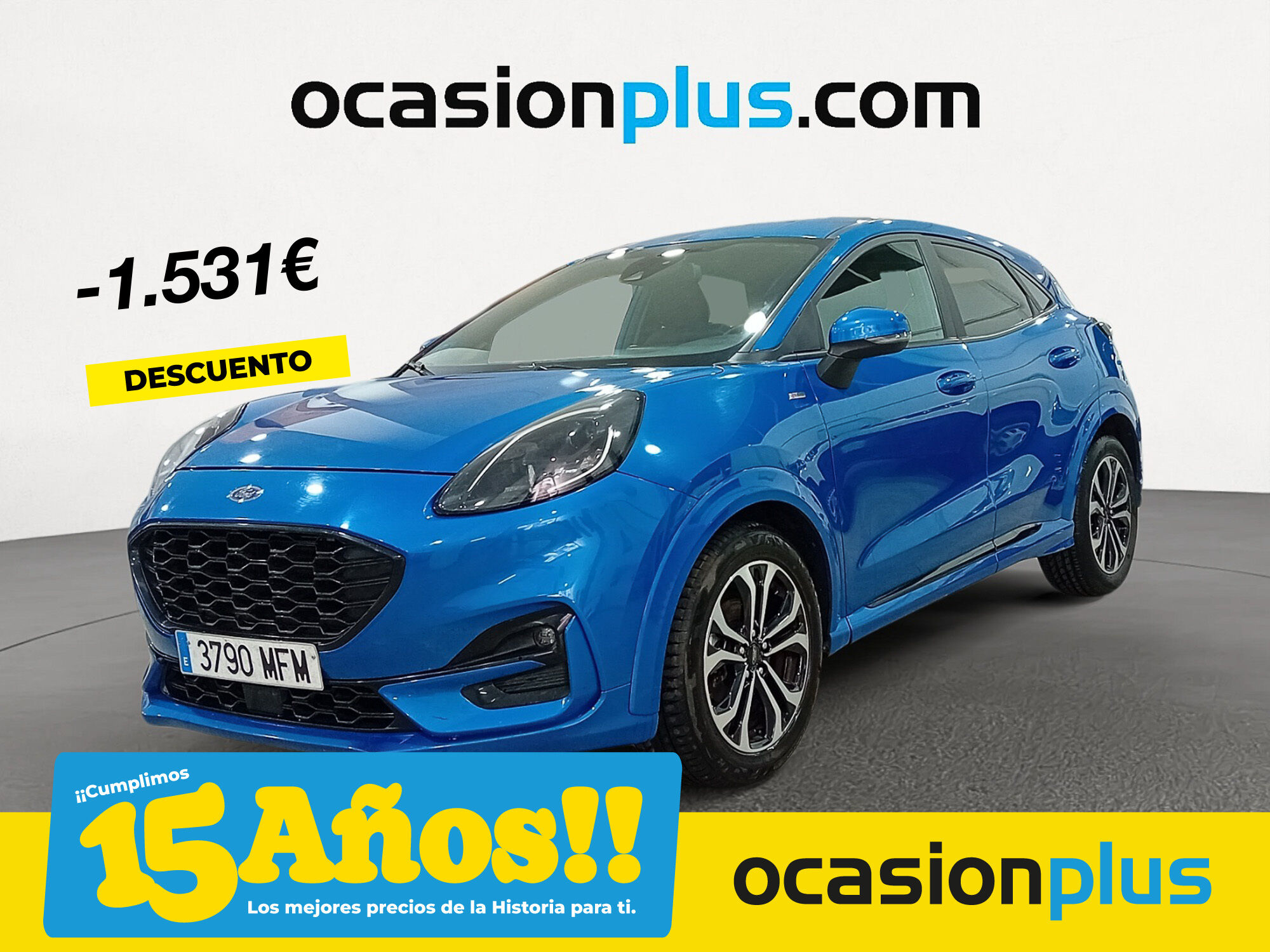 FORD Puma (1.0 EcoBoost MHEV ST-Line 92 kW (125 CV)) en Madrid