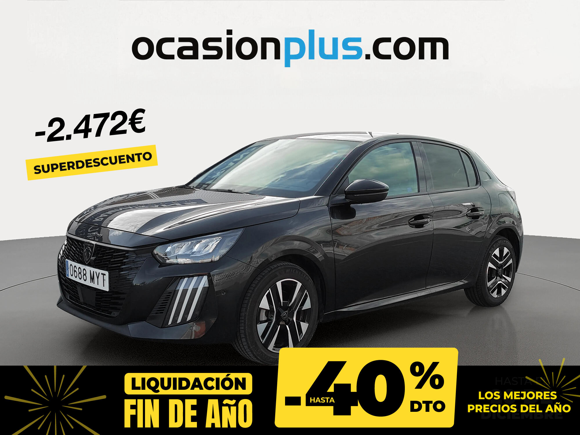 PEUGEOT 208 (Allure Hybrid eDCS6 75 kW (100 CV)) en Madrid