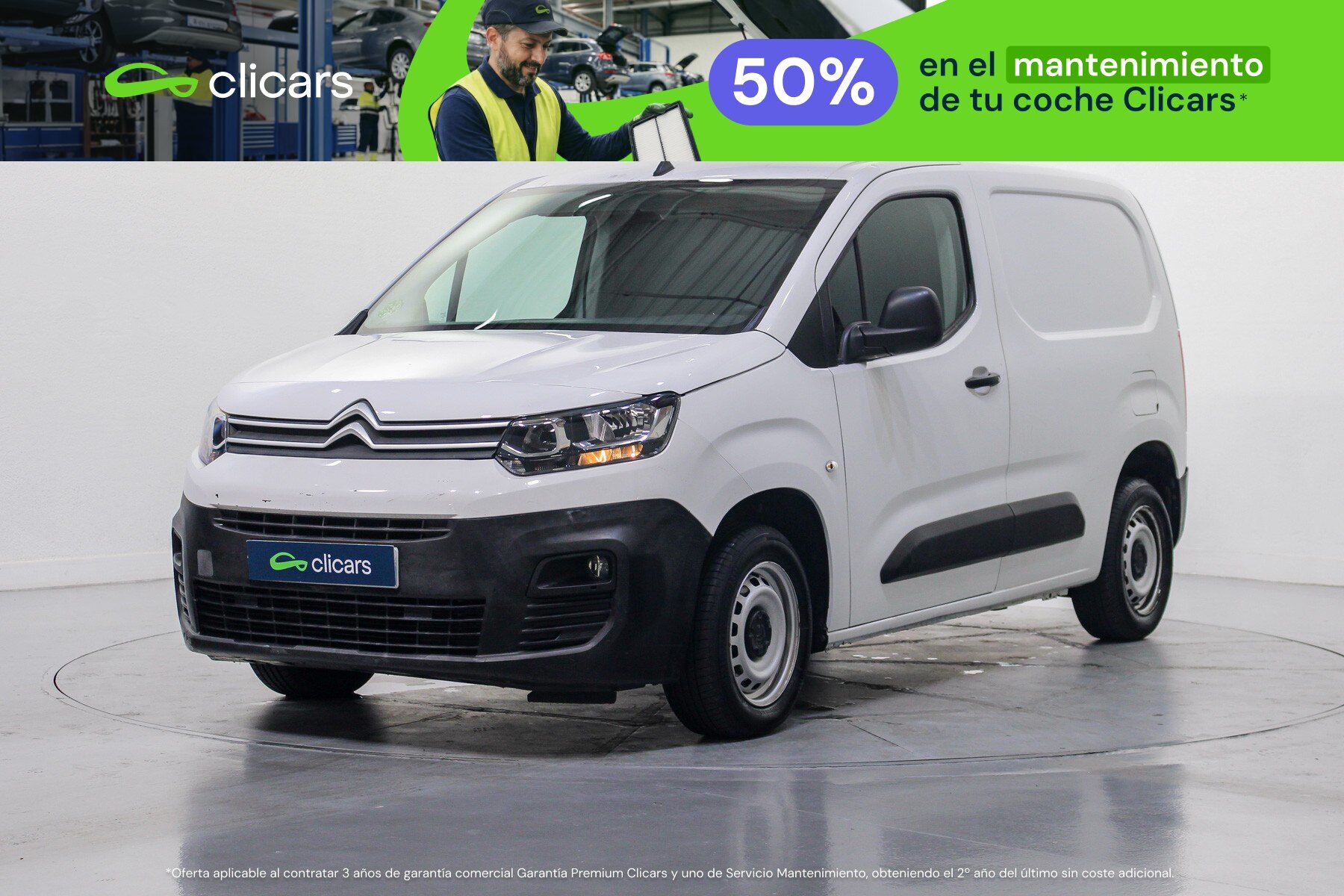 Foto del CITROEN Berlingo Van BlueHDi S&S Talla M Control 100