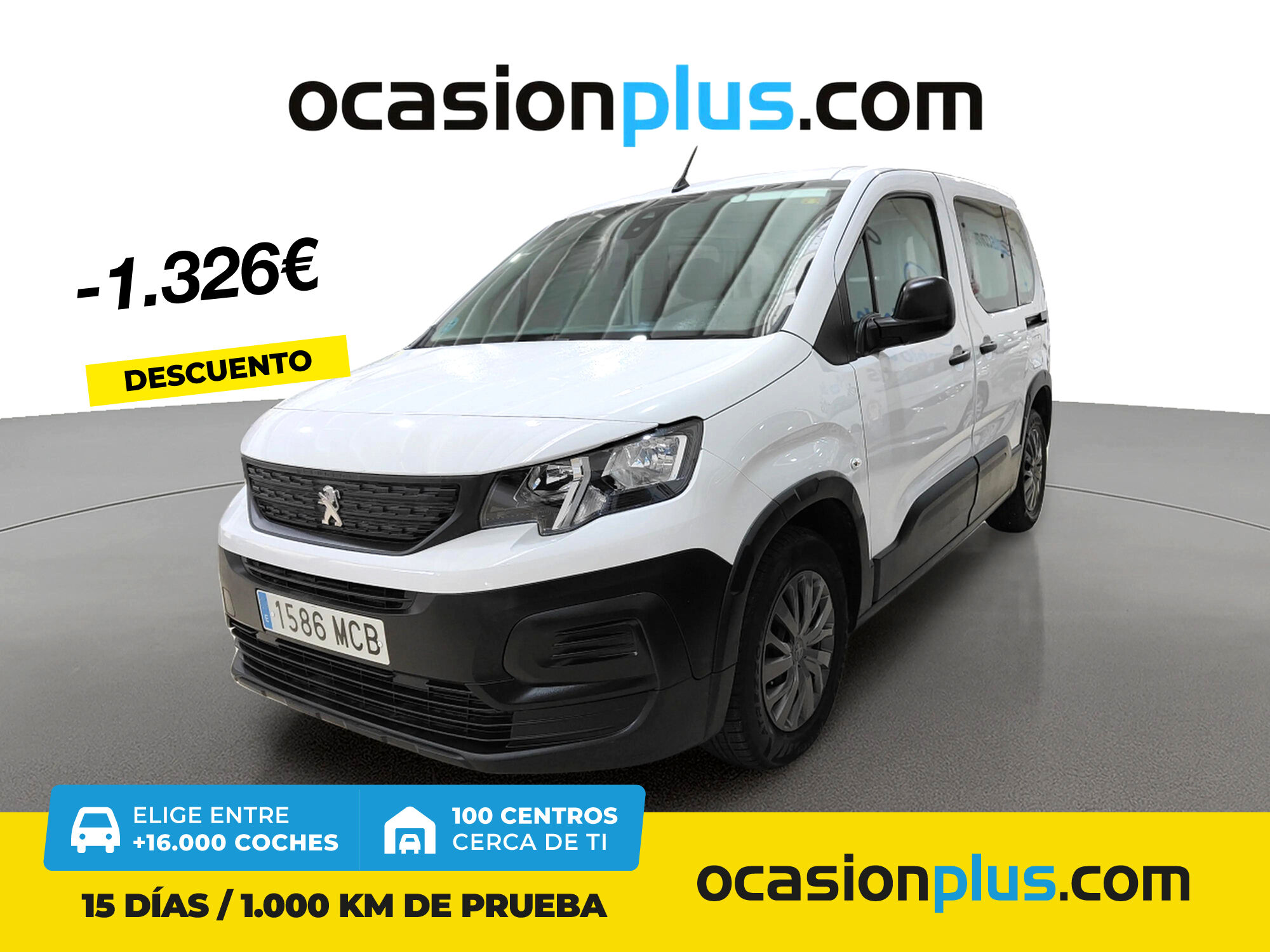 PEUGEOT Rifter (BlueHDi 100 Active Pack Standard 73 kW (100 CV)) en Madrid