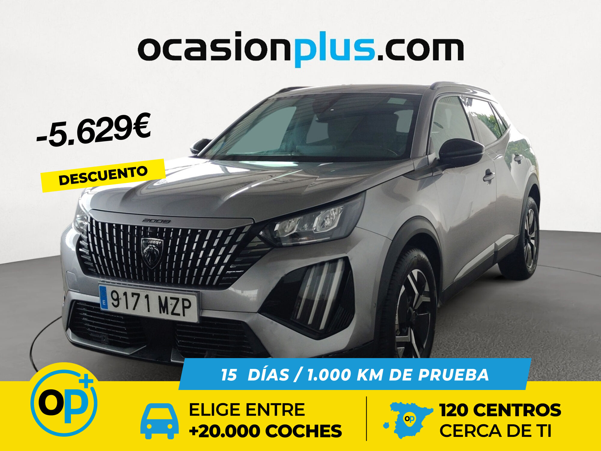 PEUGEOT 2008 (Allure Hybrid eDCS6 100 kW (136 CV)) en Madrid