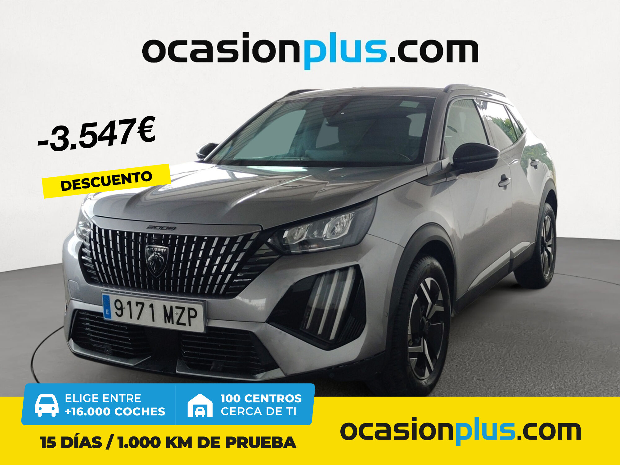 PEUGEOT 2008 (Allure Hybrid eDCS6 100 kW (136 CV)) en Madrid