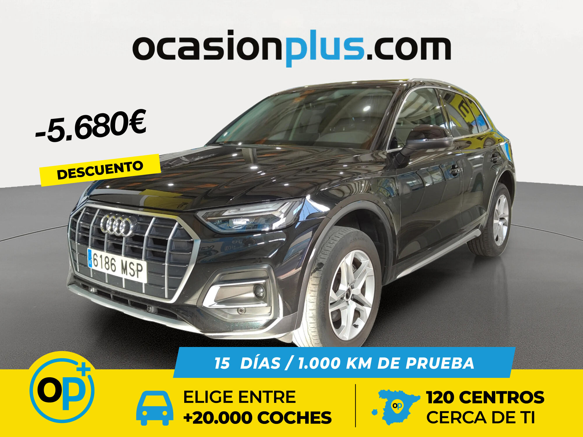 AUDI Q5 (Advanced 40 TDI quattro-ultra 150 kW (204 CV) S tronic) en Madrid