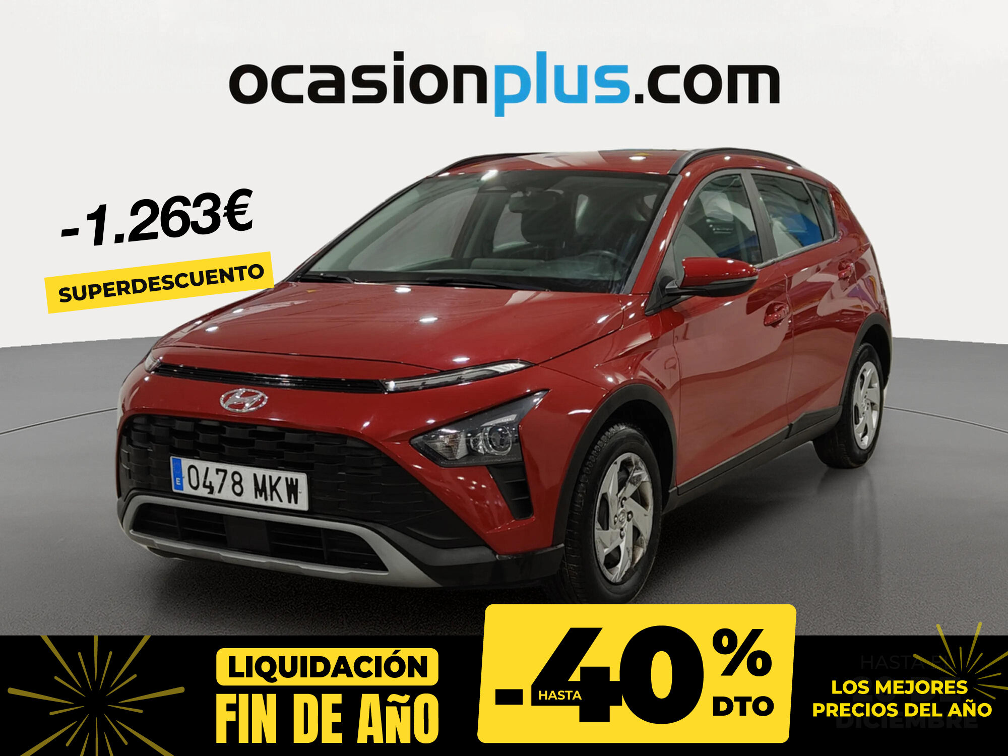 HYUNDAI Bayon (1.2 MPI Essence 62 kW (84 CV)) en Madrid