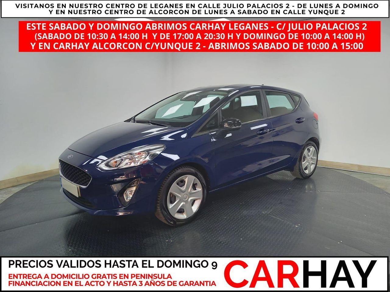 FORD Fiesta (1.0 ECOBOOST MHEV 92KW (125CV) TREND 5P) en Madrid