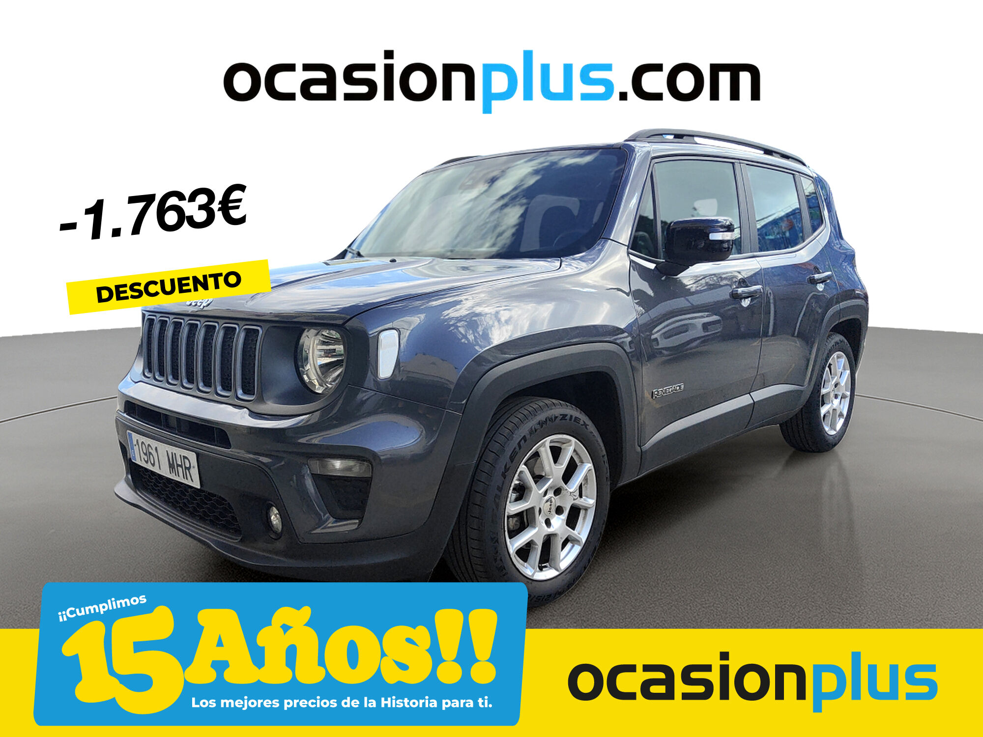 JEEP Renegade (eHybrid 1.5 Limited ATX 96 kW (130 CV)) en Madrid