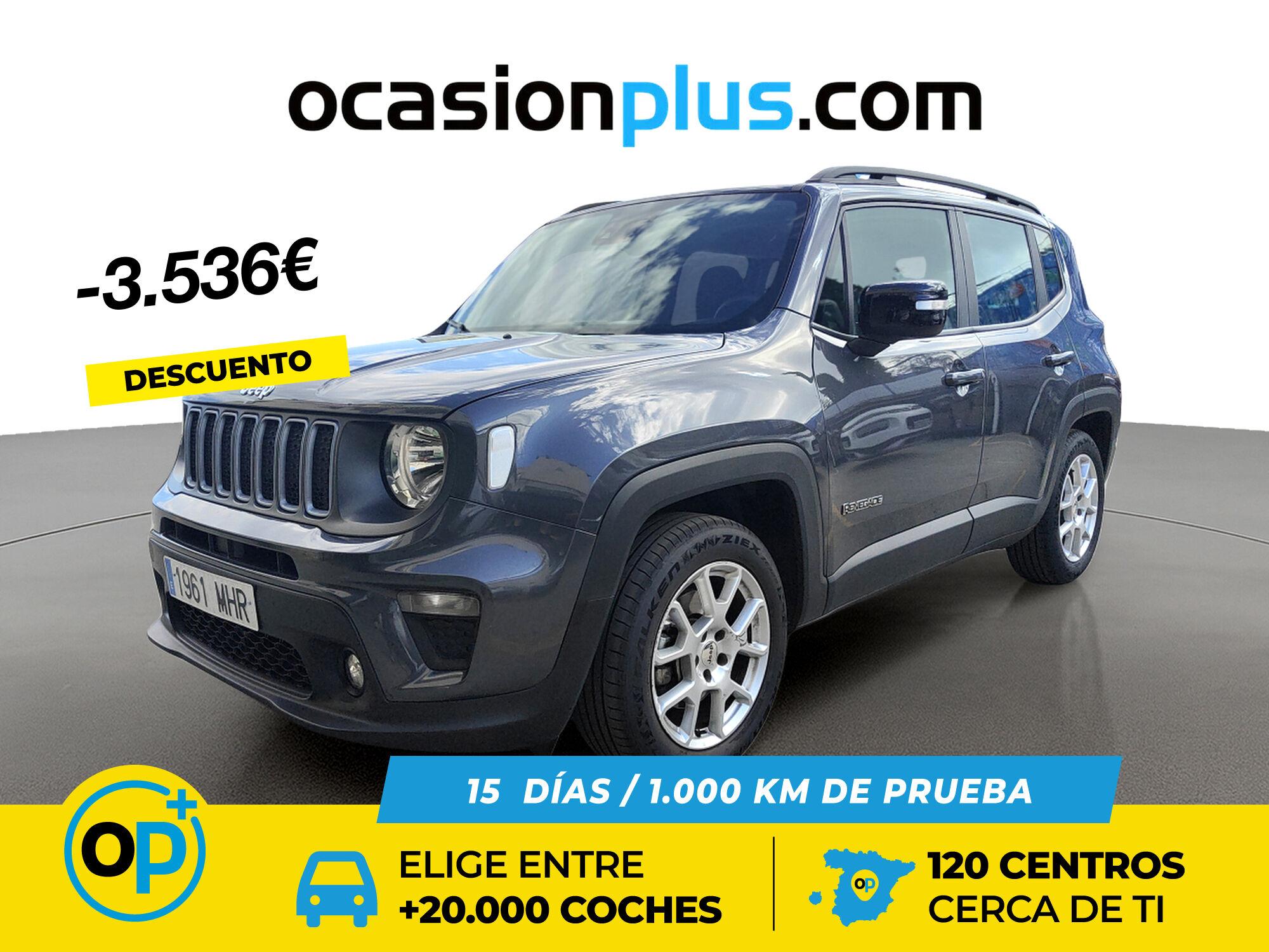 JEEP Renegade (eHybrid 1.5 Limited ATX 96 kW (130 CV)) en Madrid