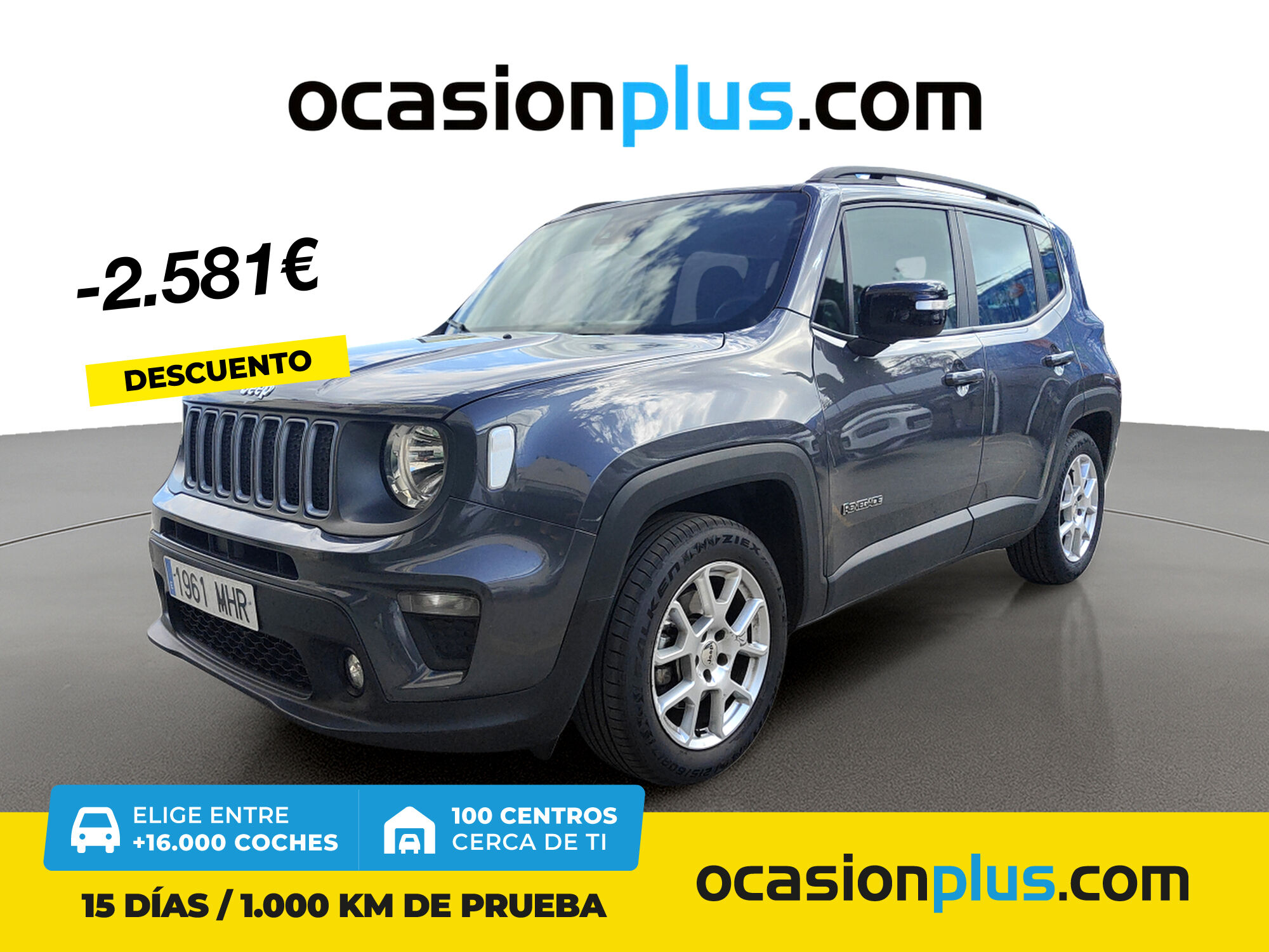 JEEP Renegade (eHybrid 1.5 Limited ATX 96 kW (130 CV)) en Madrid
