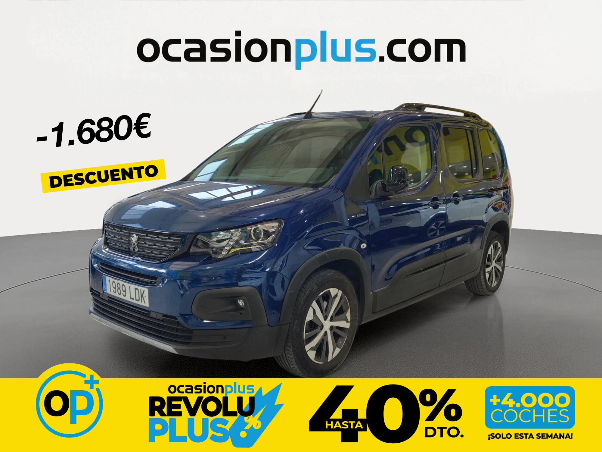 Foto del PEUGEOT Rifter 1.5BlueHDi S&S Standard GT Line EAT8 130