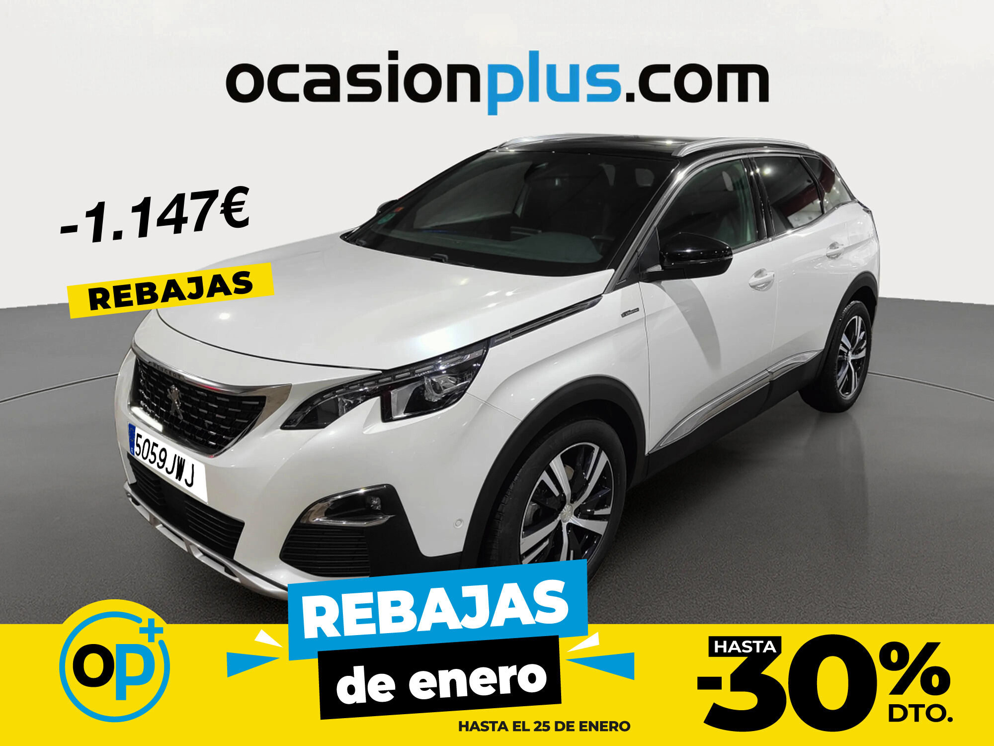 PEUGEOT 3008 (BlueHDi 150 S&S GT Line 110 kW (150 CV)) en Madrid