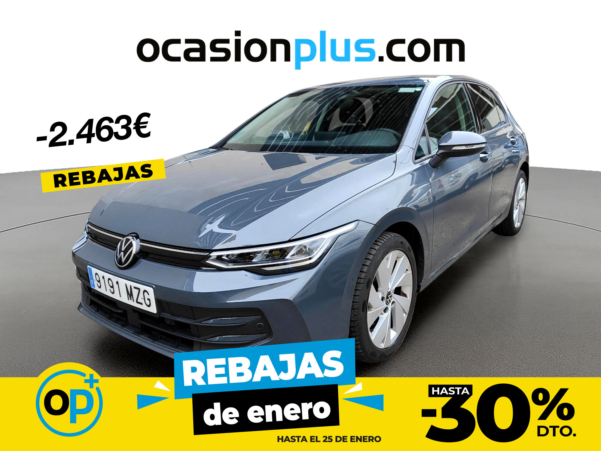 VOLKSWAGEN Golf (Más 2.0 TDI 85 kW (115 CV)) en Madrid