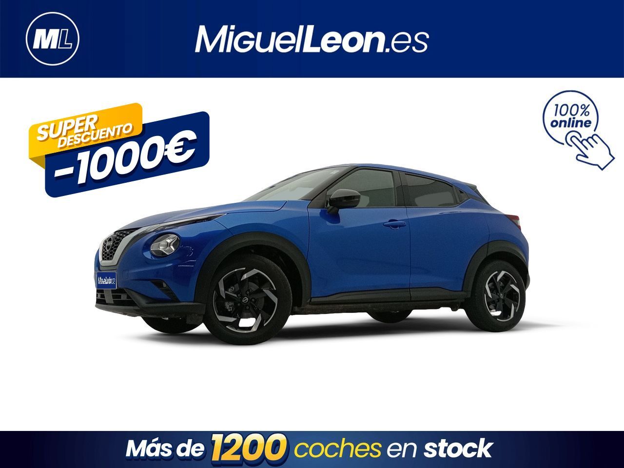 NISSAN Juke (DIG-T 84 kW (114 CV) 6M/T N-Connecta) en Palmas, Las